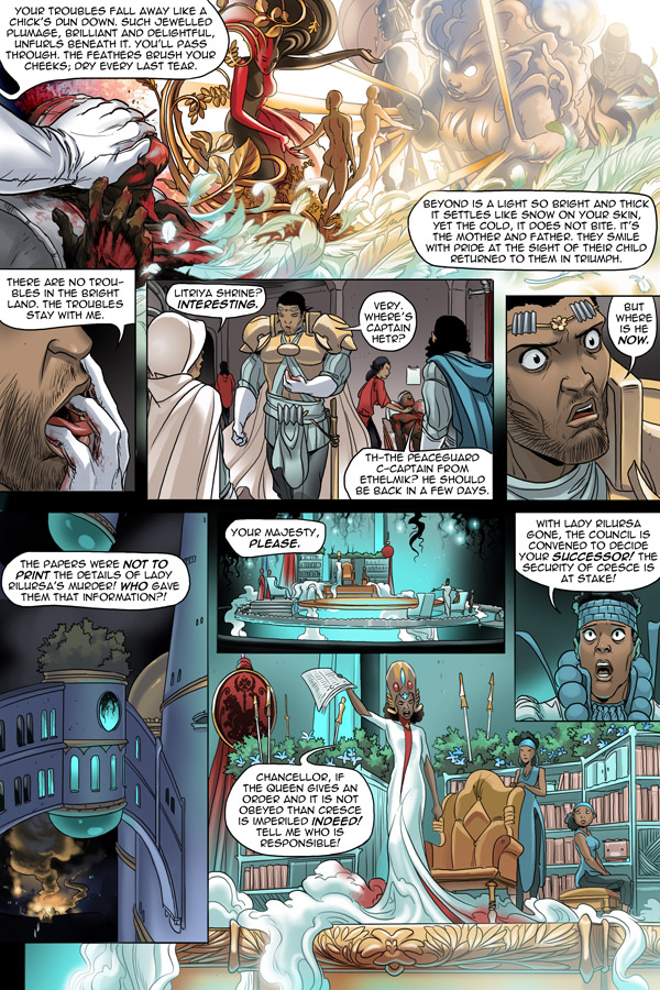 Read online Unsounded comic -  Issue #13 - 70