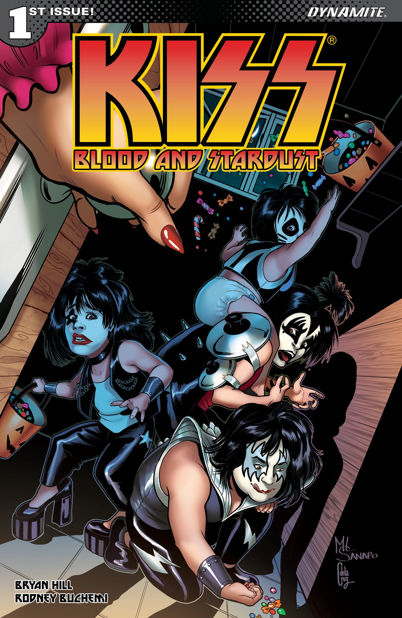Read online KISS: Blood and Stardust comic -  Issue #1 - 6