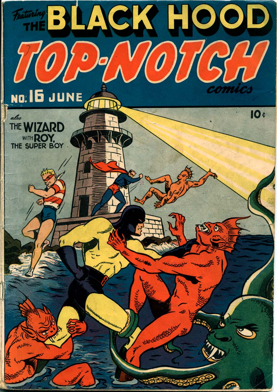 Read online Top-Notch Comics comic -  Issue #16 - 1