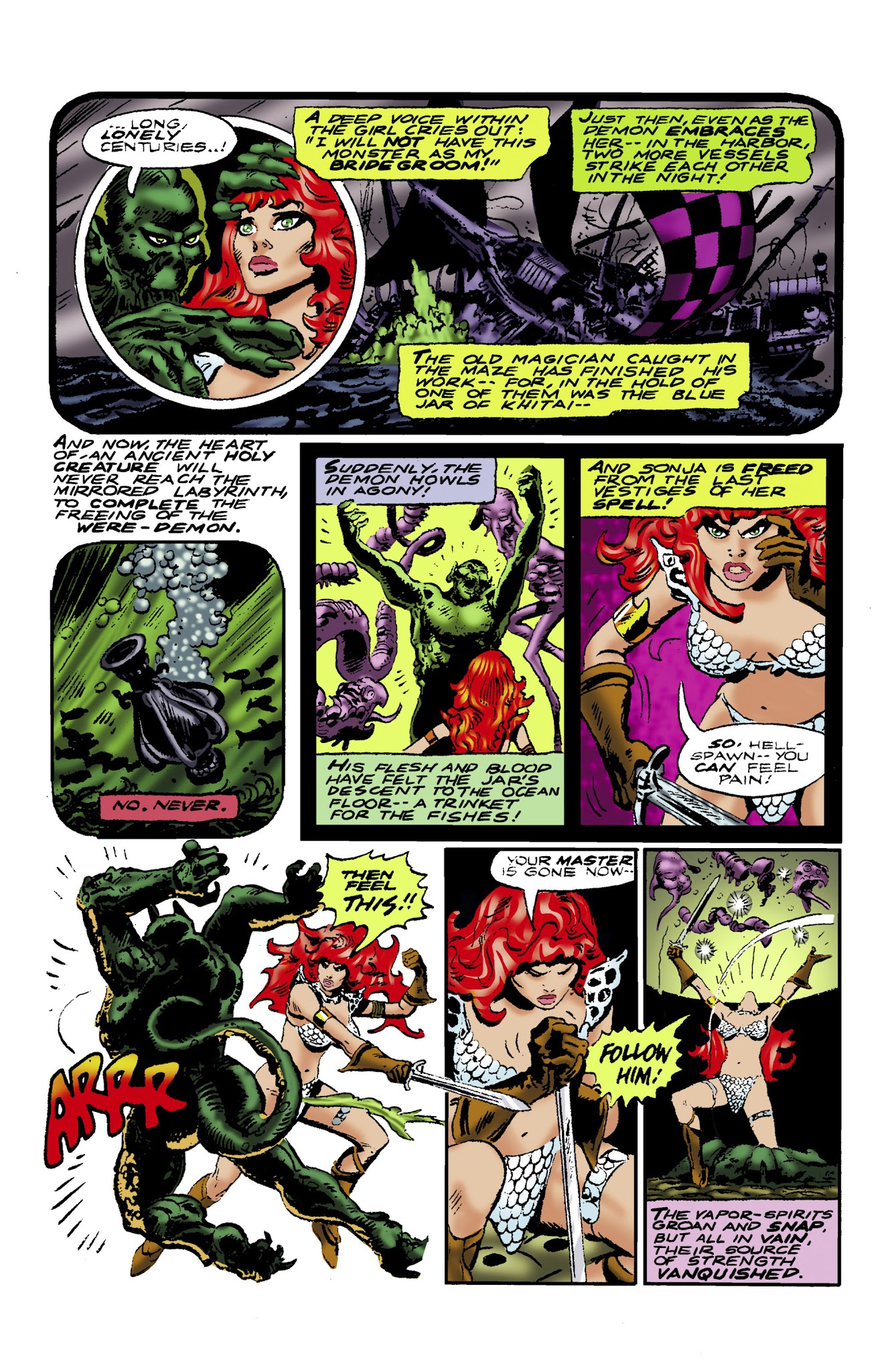Read online The Adventures of Red Sonja comic -  Issue # TPB 2 - 40