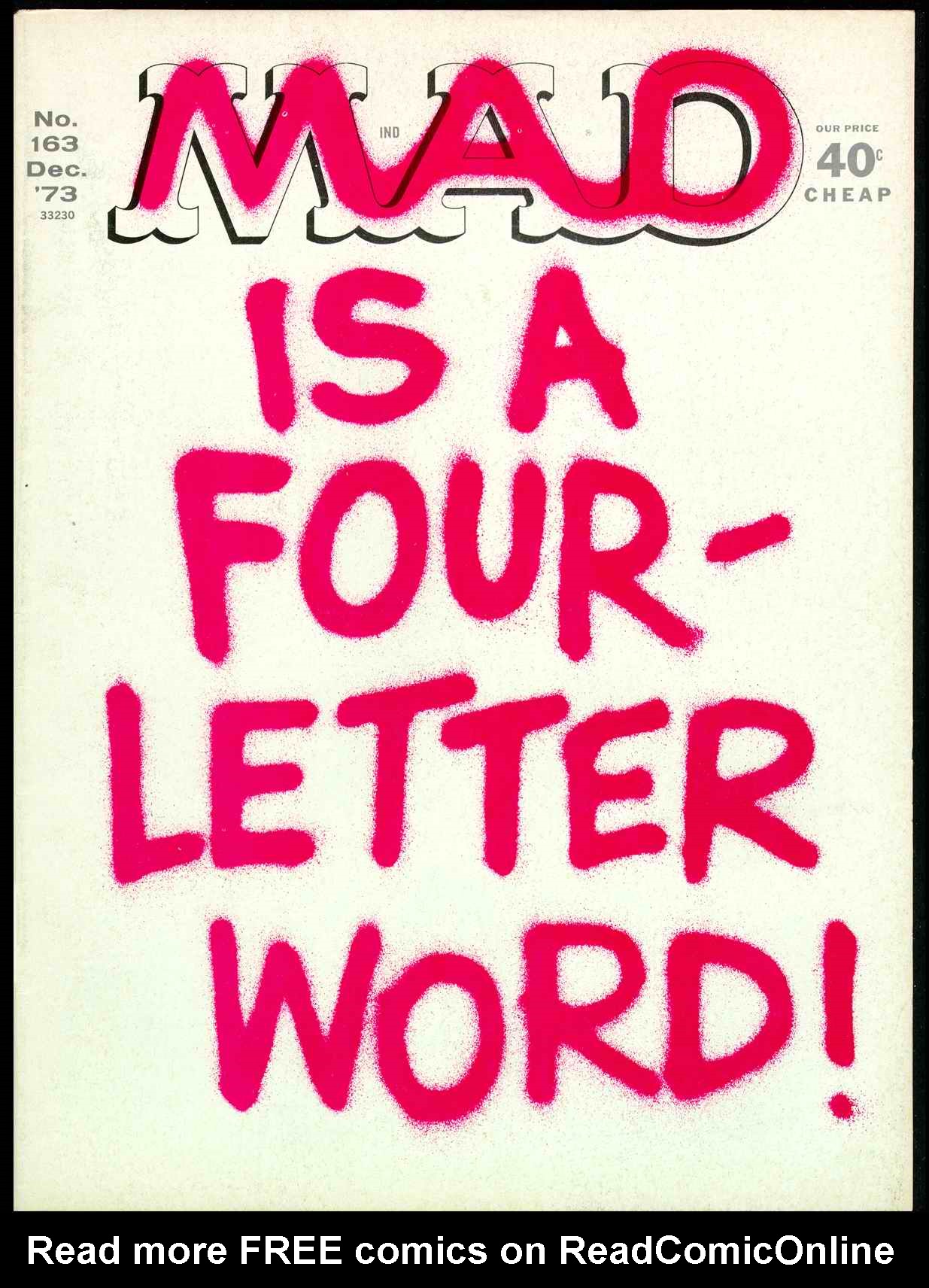 Read online MAD comic -  Issue #163 - 1