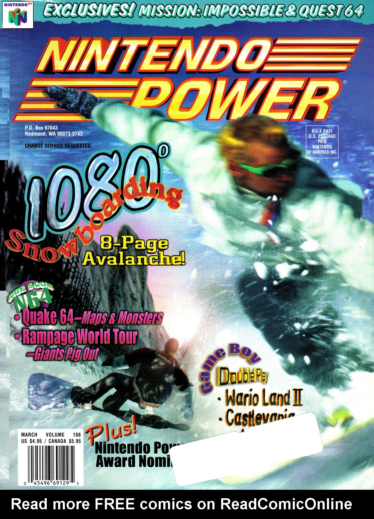Read online Nintendo Power comic -  Issue #106 - 2