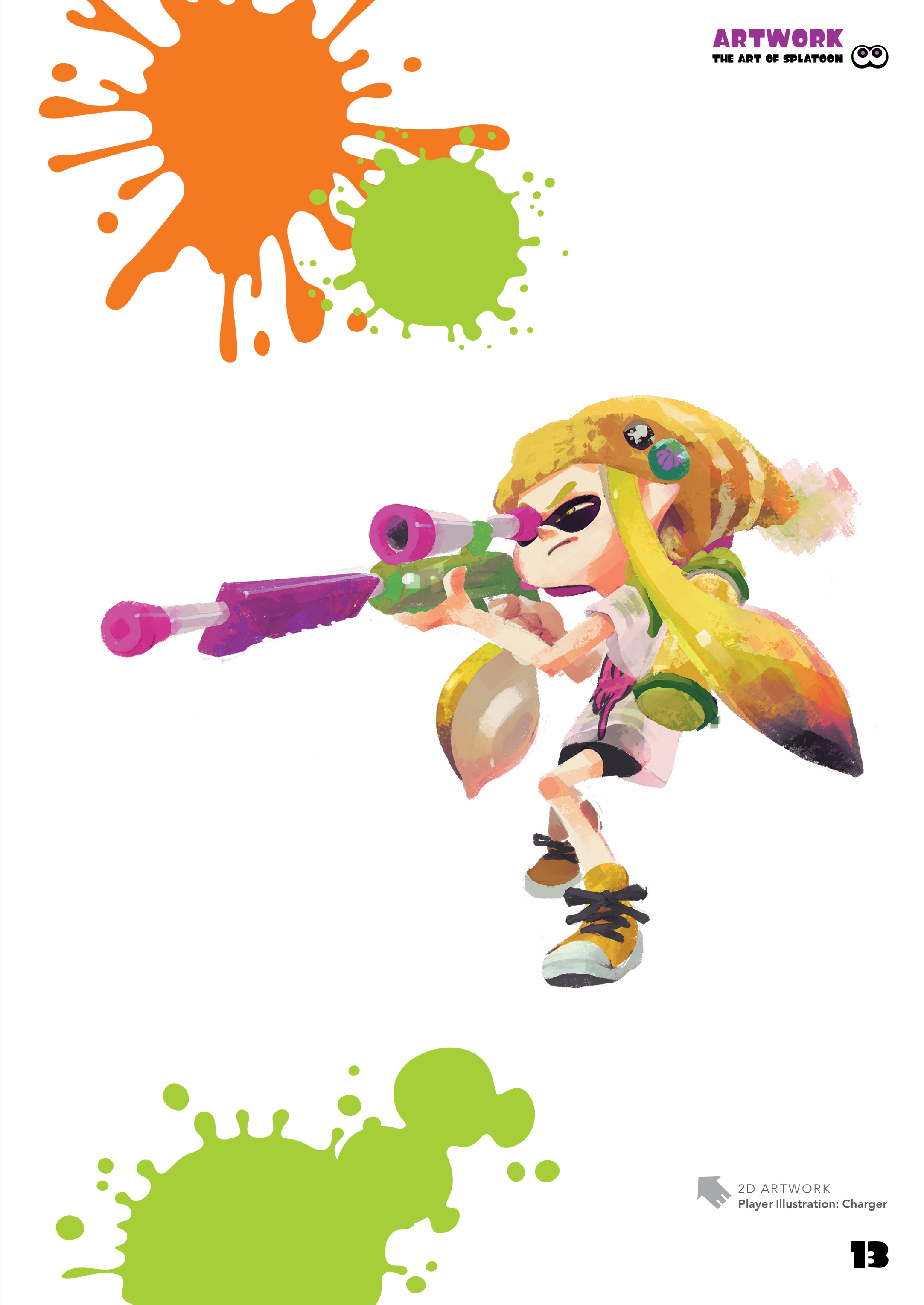 Read online The Art of Splatoon comic -  Issue # TPB (Part 1) - 11