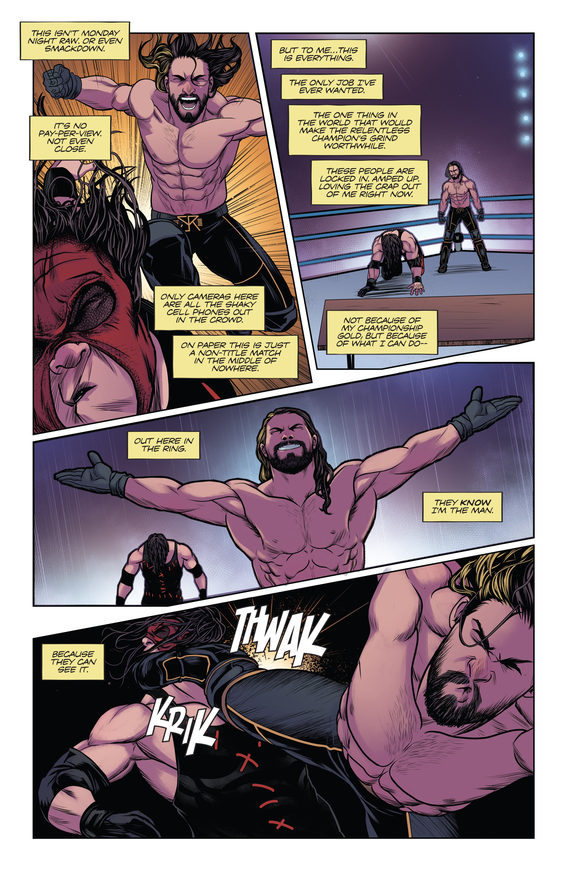 Read online WWE comic -  Issue #2 - 19