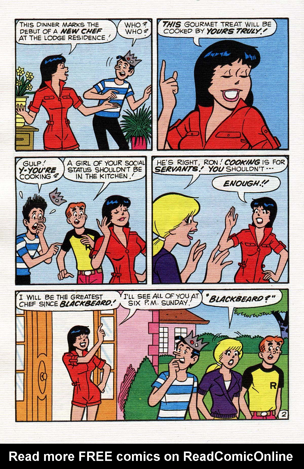 Read online Betty and Veronica Digest Magazine comic -  Issue #124 - 155