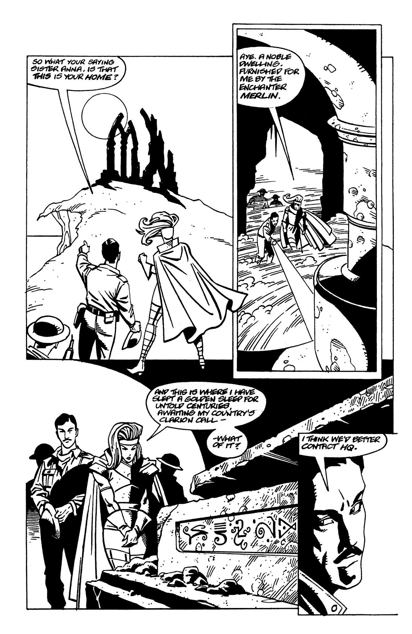 Read online Warrior Nun Brigantia comic -  Issue #2 - 11