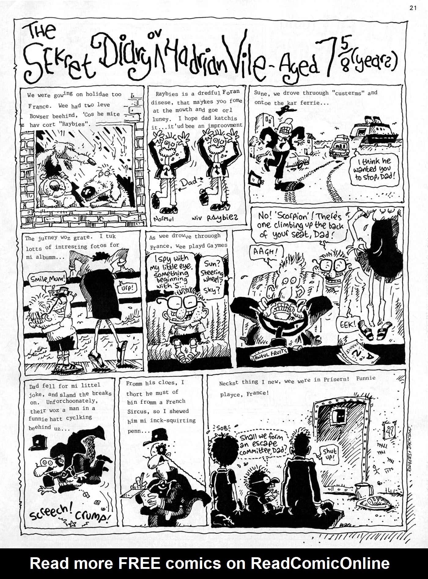 Read online Oink! comic -  Issue #7 - 19
