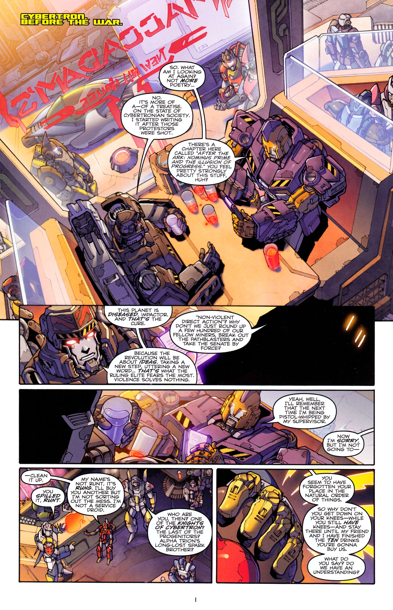 Read online The Transformers (2009) comic -  Issue #22 - 4