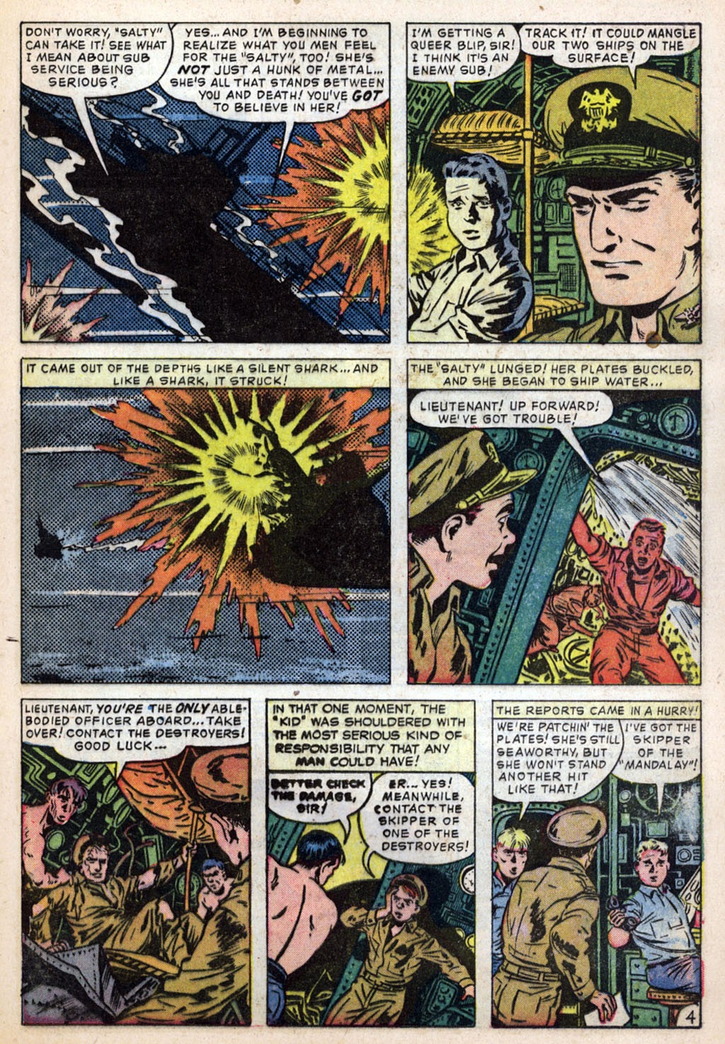 Read online Navy Action (1957) comic -  Issue #16 - 13