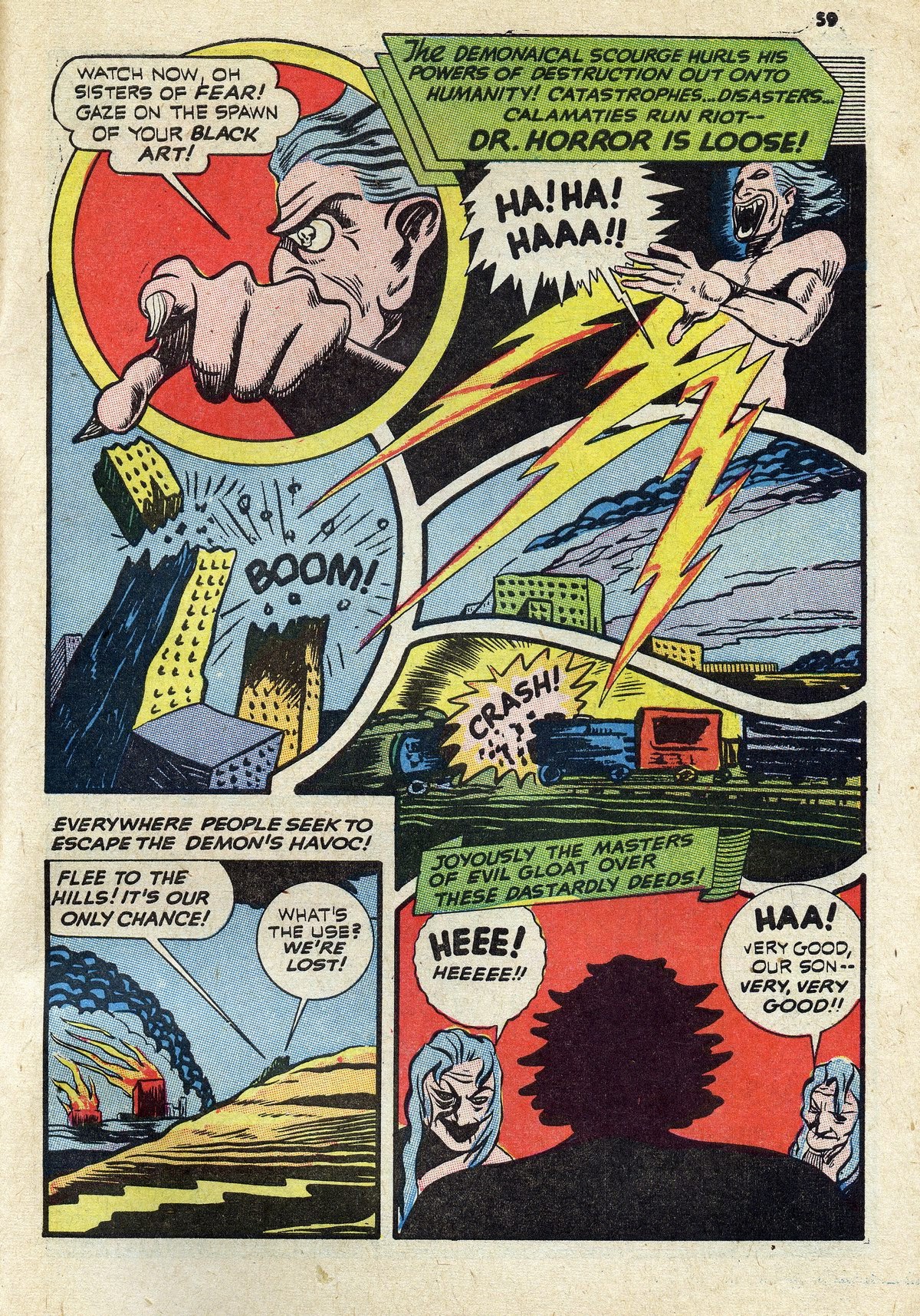 Read online Captain Battle Comics comic -  Issue #2 - 62