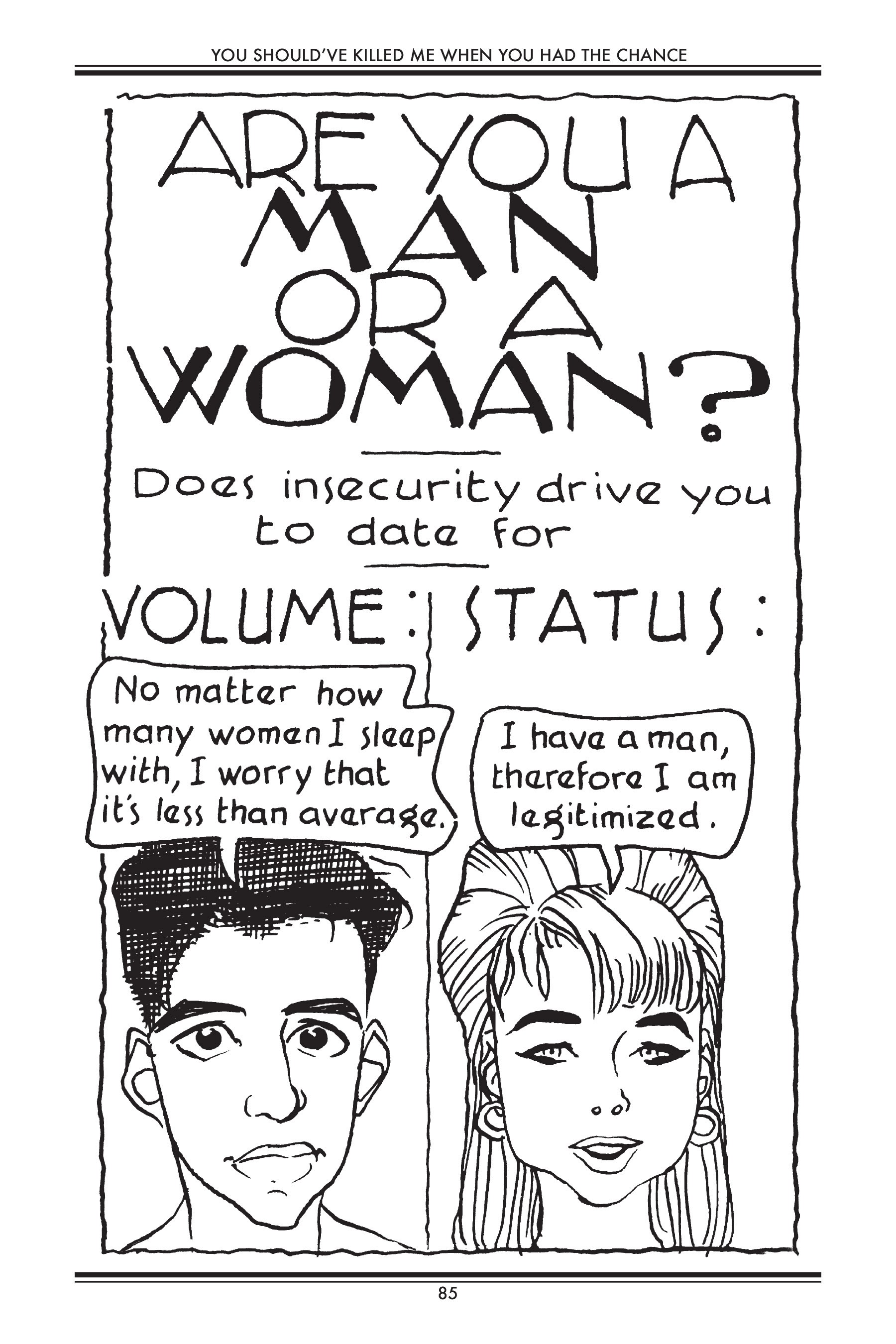 Read online You Should Have Killed Me When You Had The Chance!: Quality Jollity Super Special comic -  Issue # TPB - 85
