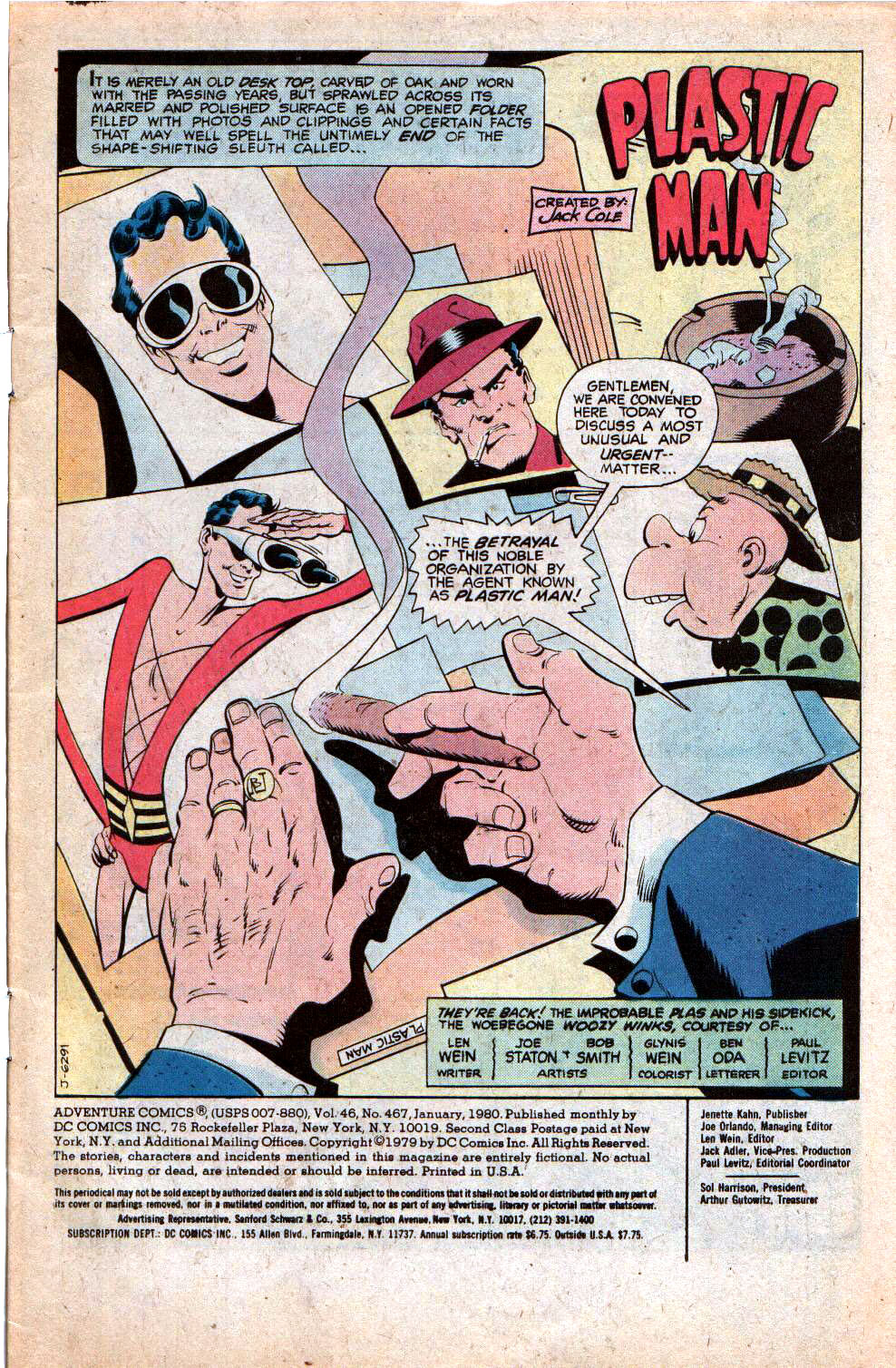 Read online Adventure Comics (1938) comic -  Issue #467 - 2