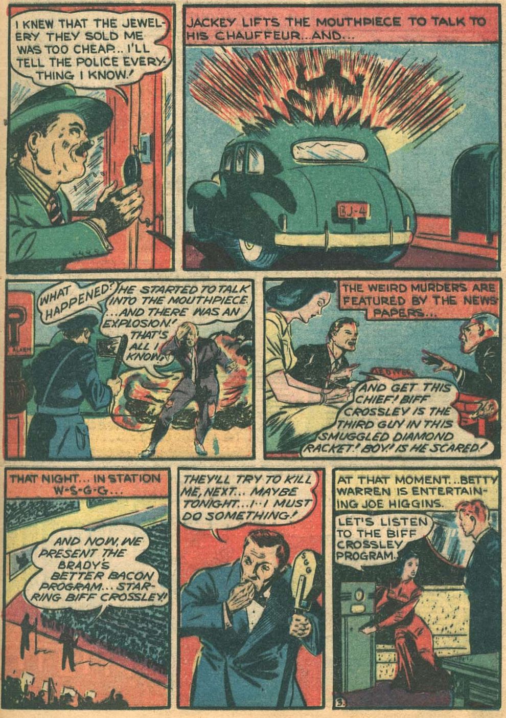 Read online Pep Comics comic -  Issue #8 - 5