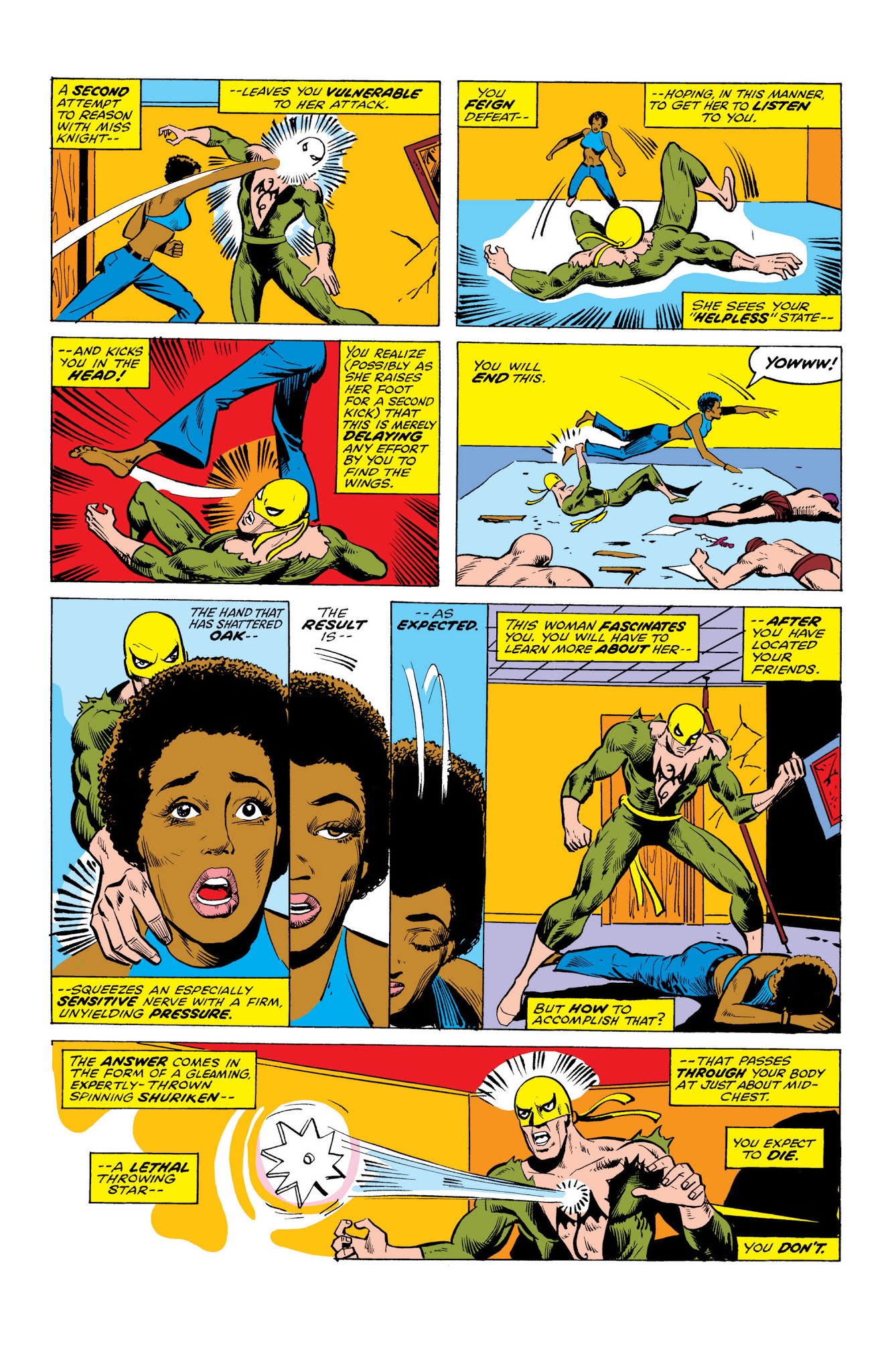 Read online Marvel Masterworks: Iron Fist comic -  Issue # TPB 1 (Part 2) - 22