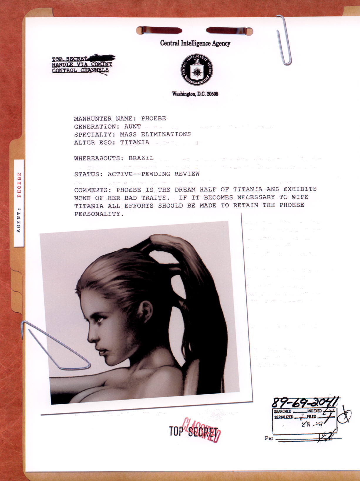 Read online Athena Inc. Agent Roster comic -  Issue # Full - 9