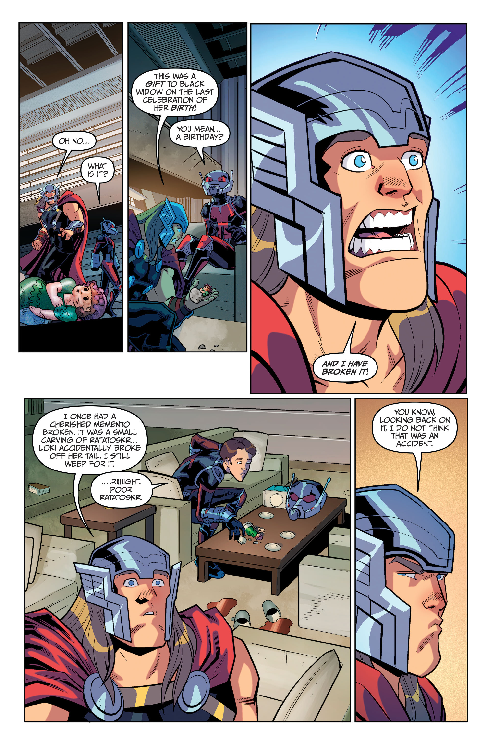 Read online Marvel Action: Avengers (2020) comic -  Issue #1 - 8
