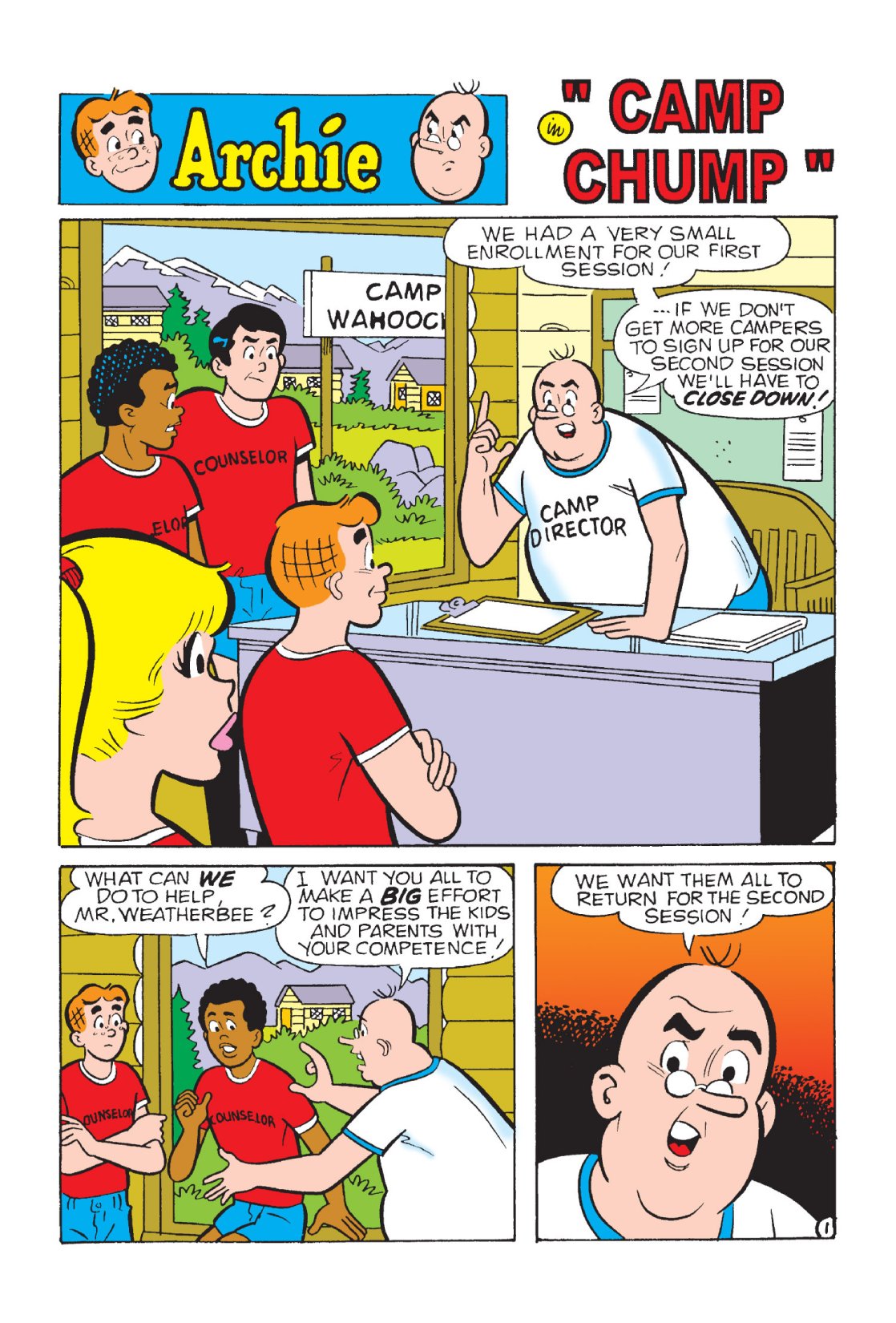 Read online Archie's Camp Tales comic -  Issue # TPB - 69