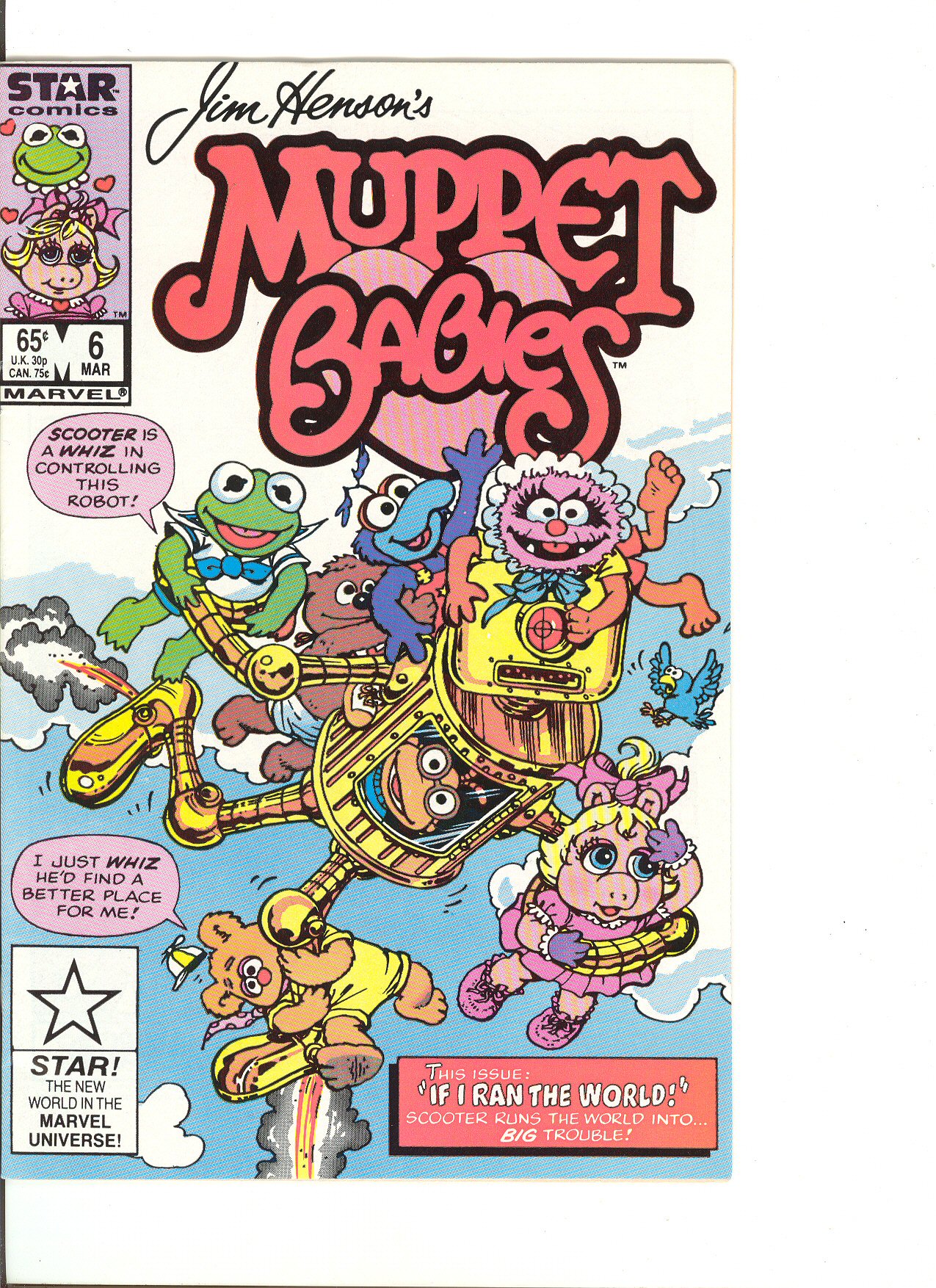 Read online Muppet Babies comic -  Issue #6 - 1