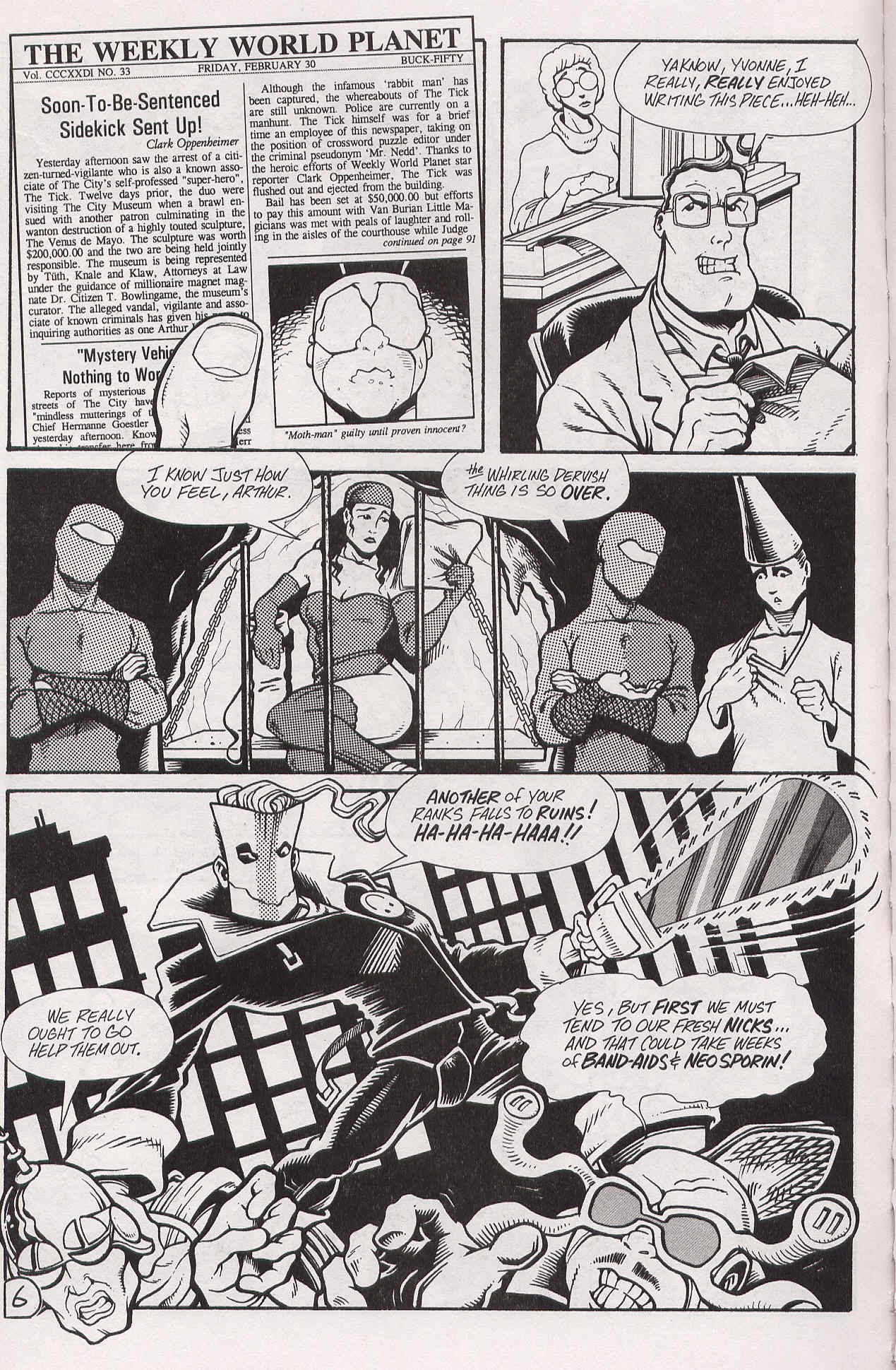 Read online The Tick: Big Blue Destiny comic -  Issue #4 - 7