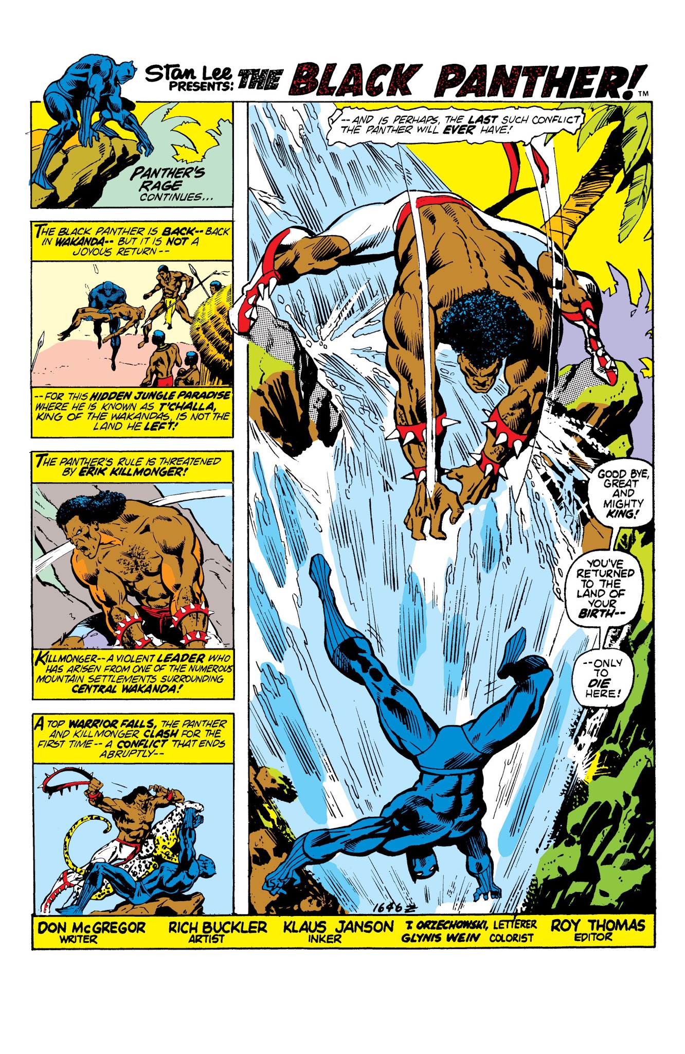 Read online Marvel Masterworks: The Black Panther comic -  Issue # TPB 1 - 25