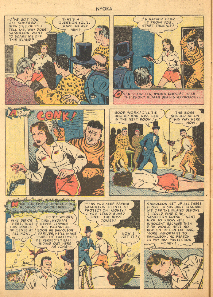 Read online Nyoka the Jungle Girl (1945) comic -  Issue #39 - 22