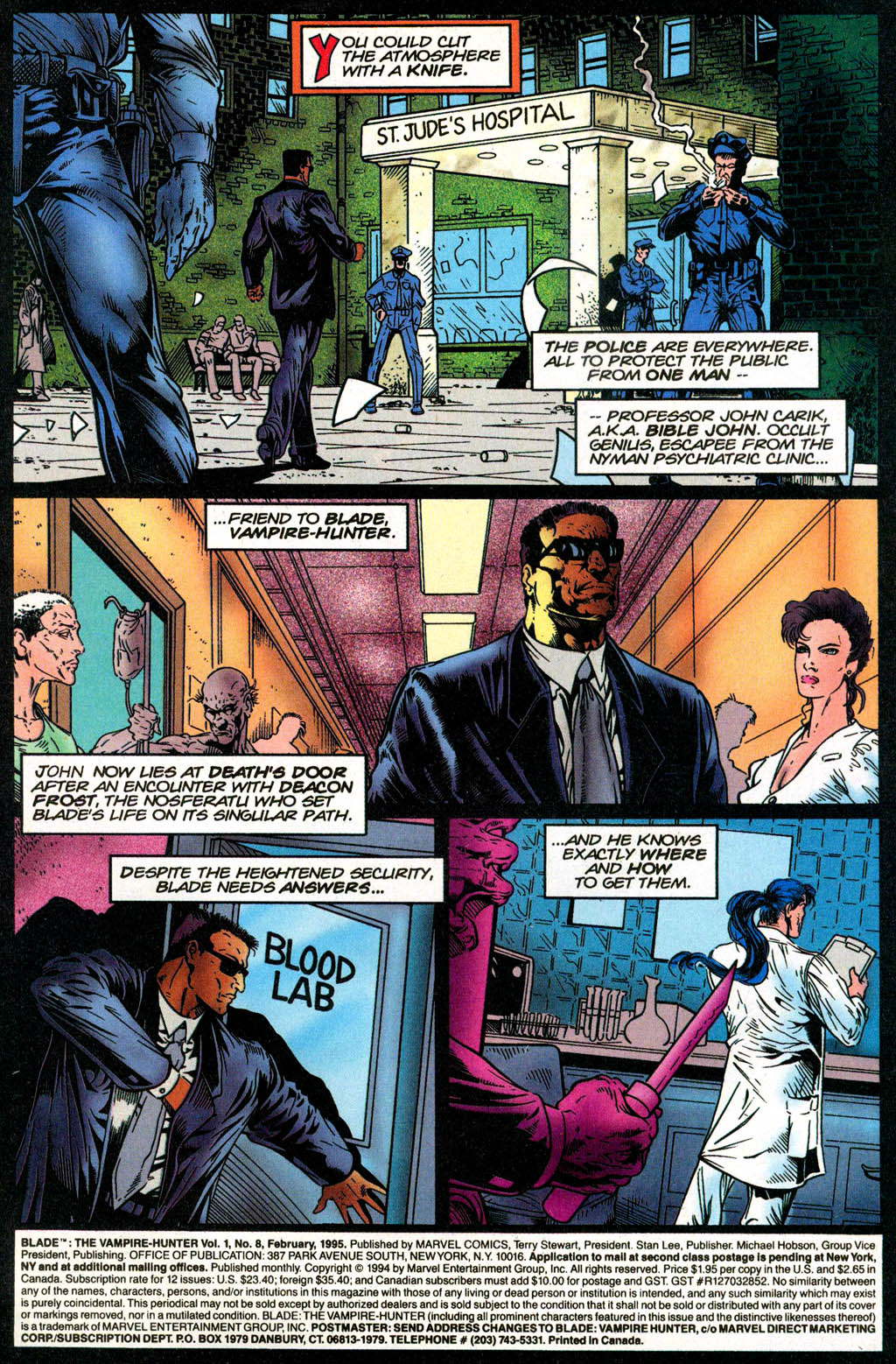 Read online Blade: The Vampire-Hunter comic -  Issue #8 - 2