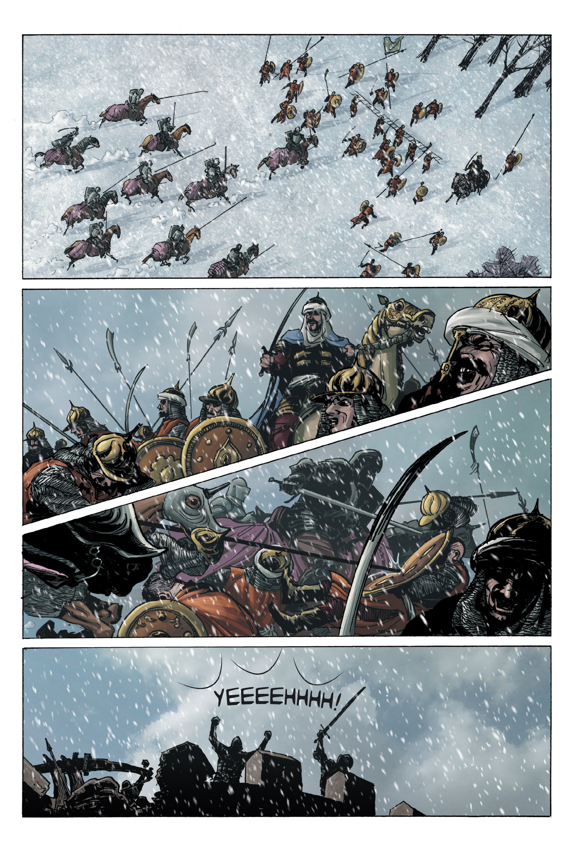Read online Voivod: The True Story of Vlad the Impaler comic -  Issue # TPB - 105