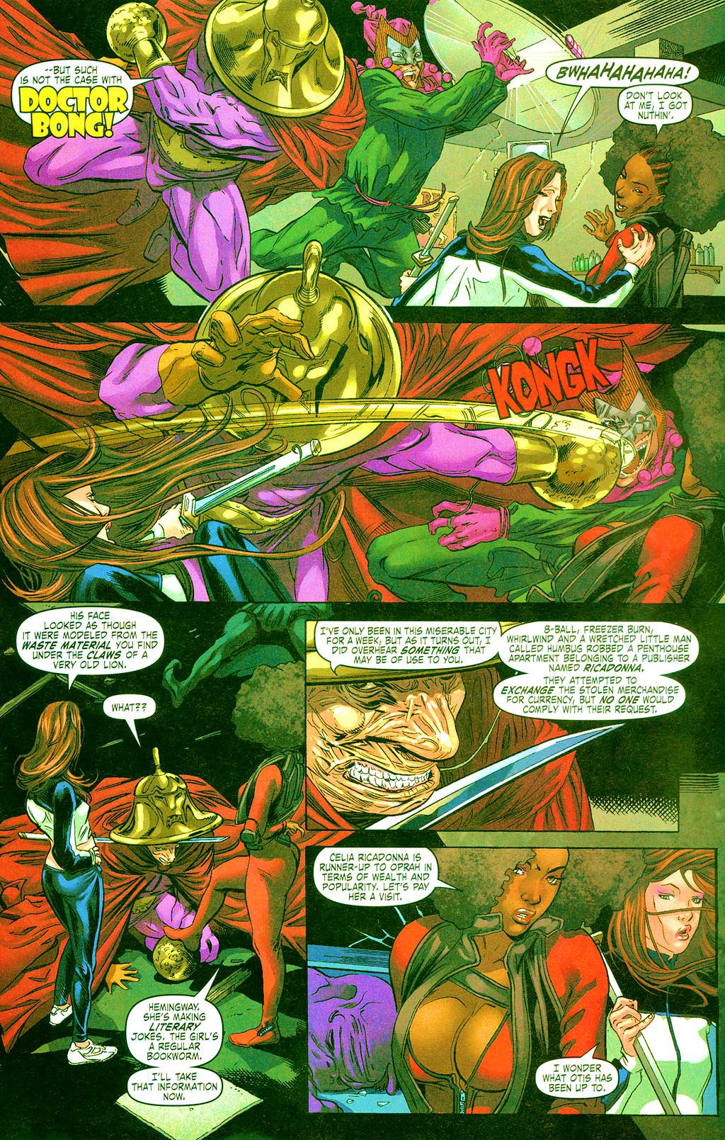 Read online Daughters of the Dragon comic -  Issue #3 - 6