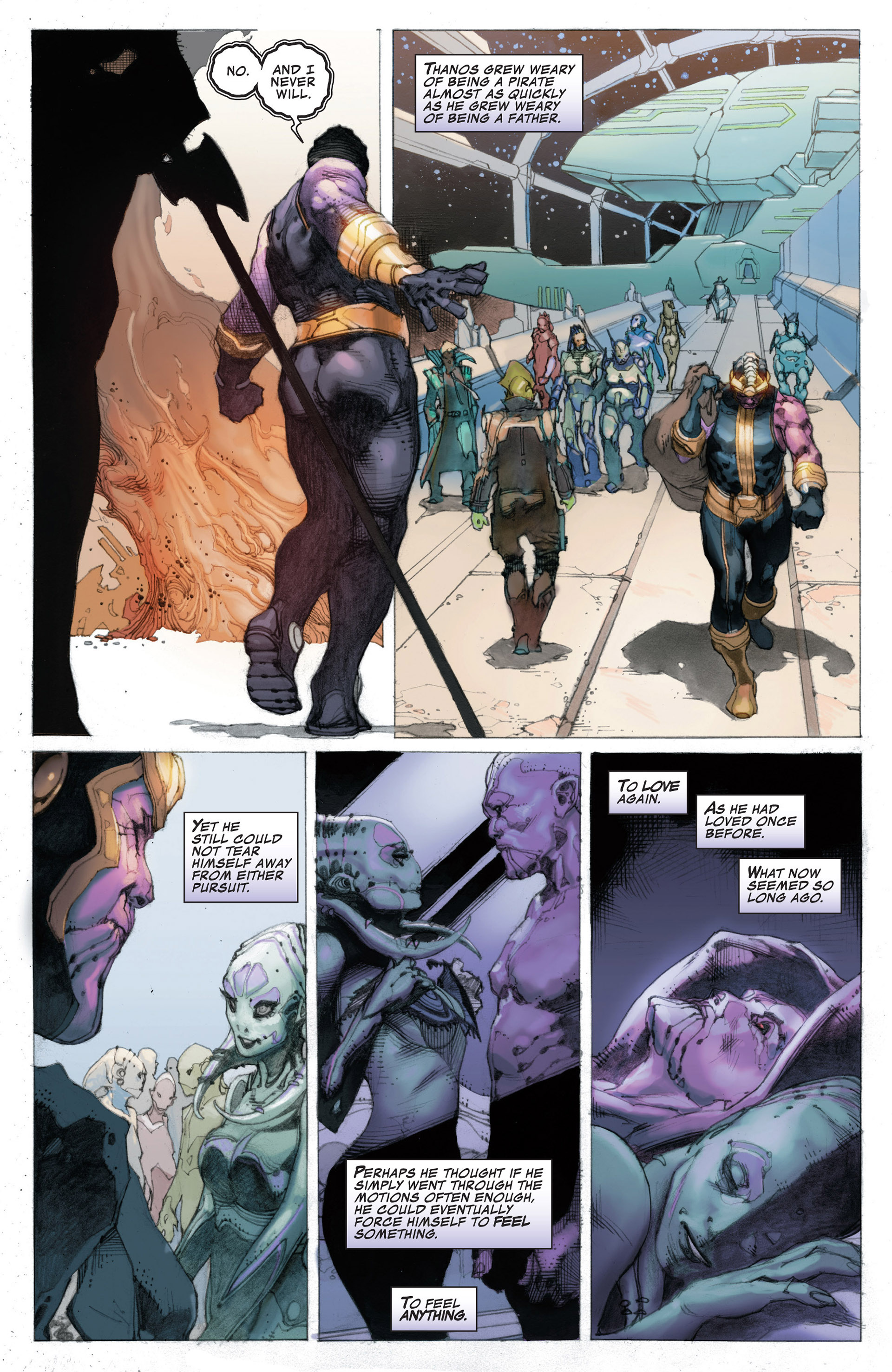 Read online Thanos Rising comic -  Issue #3 - 9
