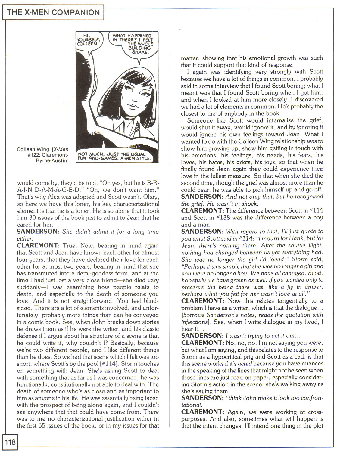 Read online The X-Men Companion comic -  Issue #1 - 118