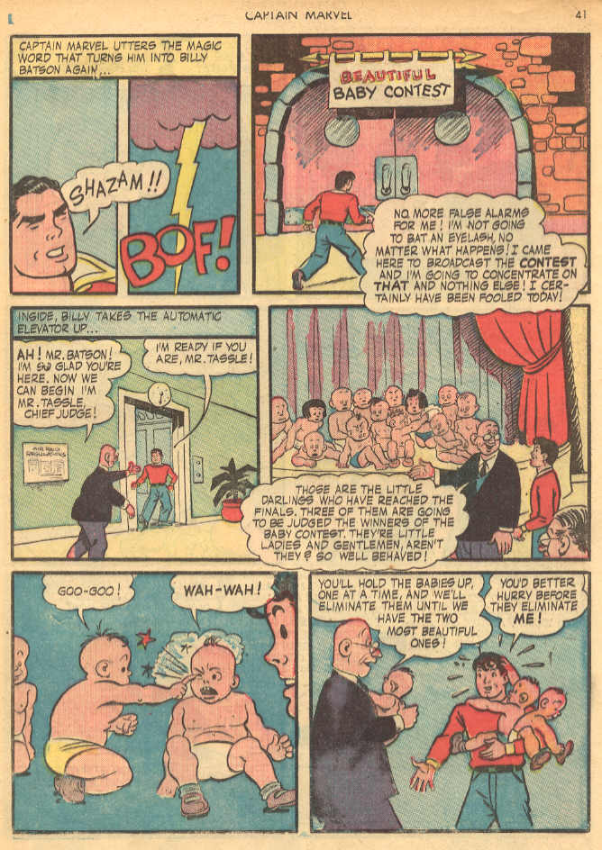 Read online Captain Marvel Adventures comic -  Issue #29 - 41