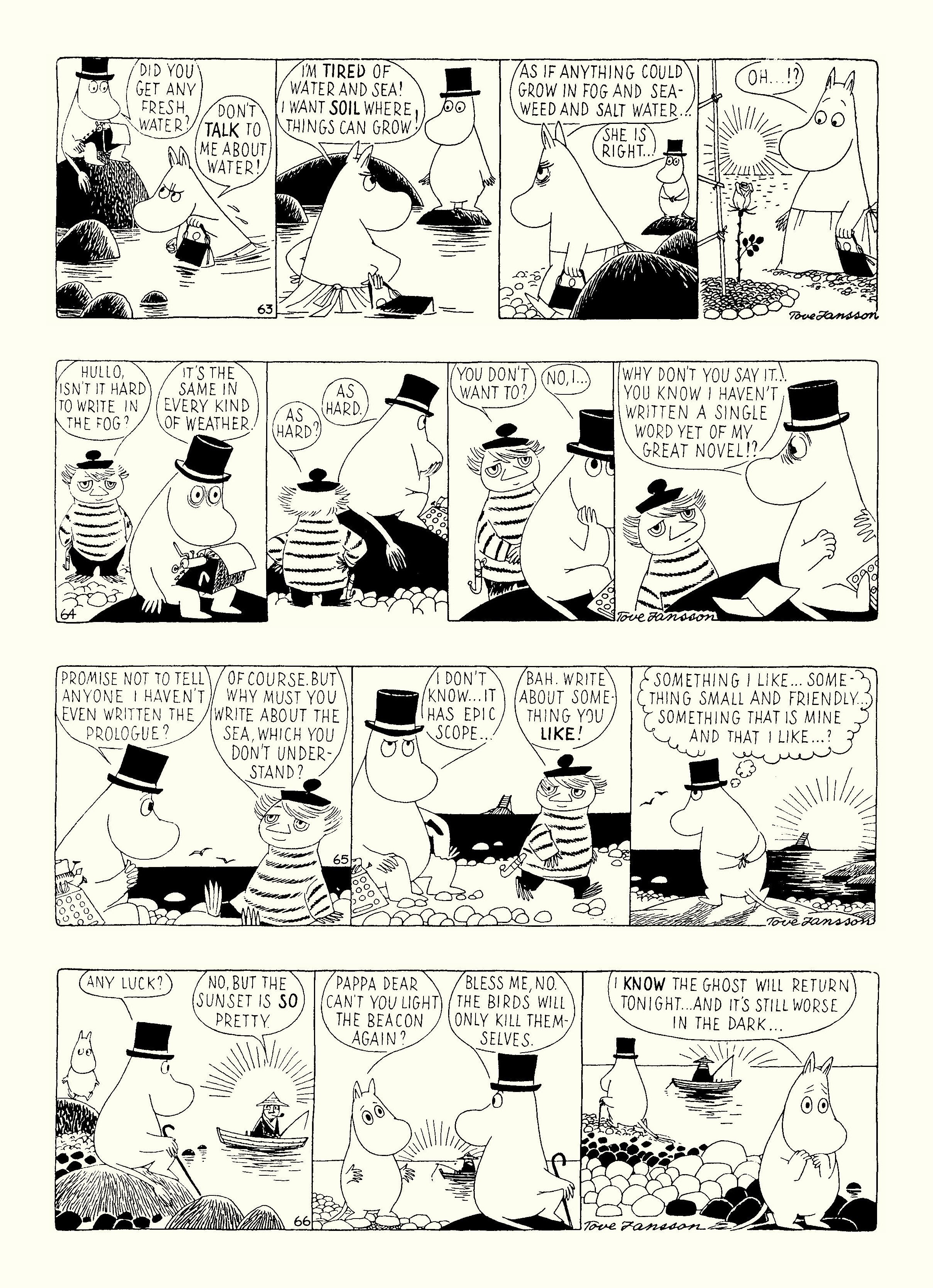 Read online Moomin: The Complete Tove Jansson Comic Strip comic -  Issue # TPB 3 - 71