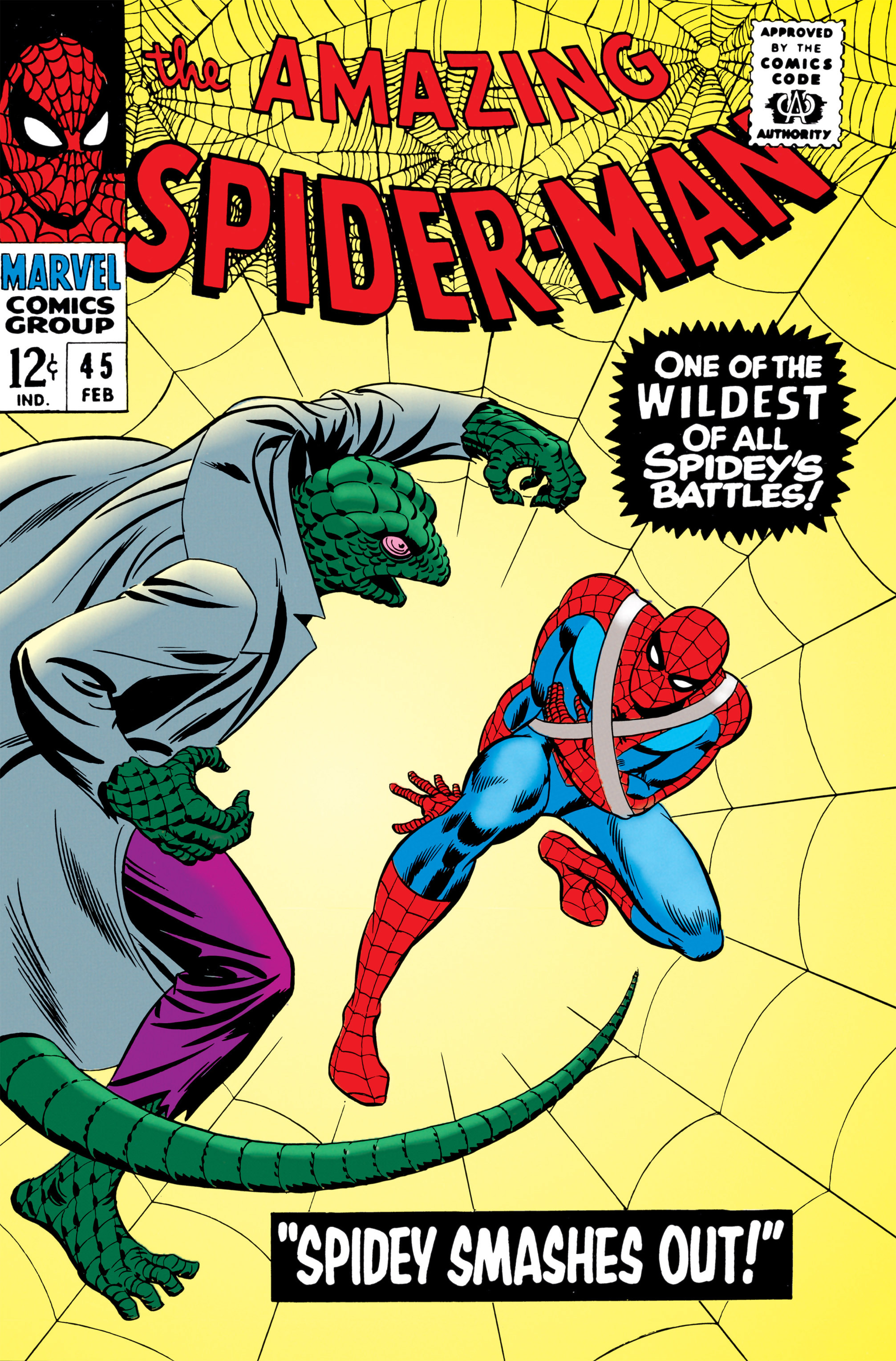 Read online The Amazing Spider-Man (1963) comic -  Issue #45 - 1