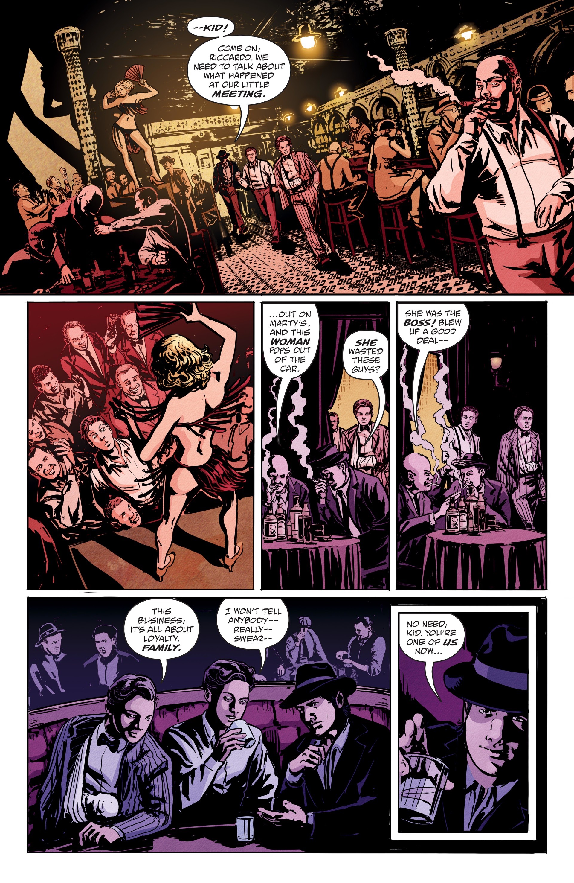Read online Mafiosa comic -  Issue # TPB - 27