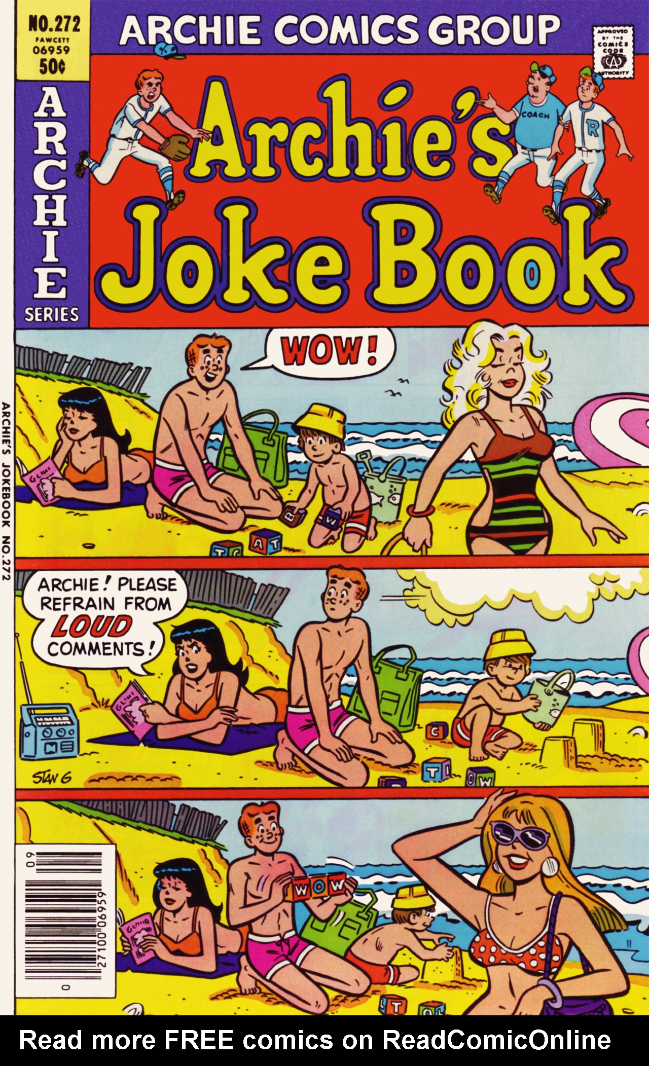 Read online Archie's Joke Book Magazine comic -  Issue #272 - 1