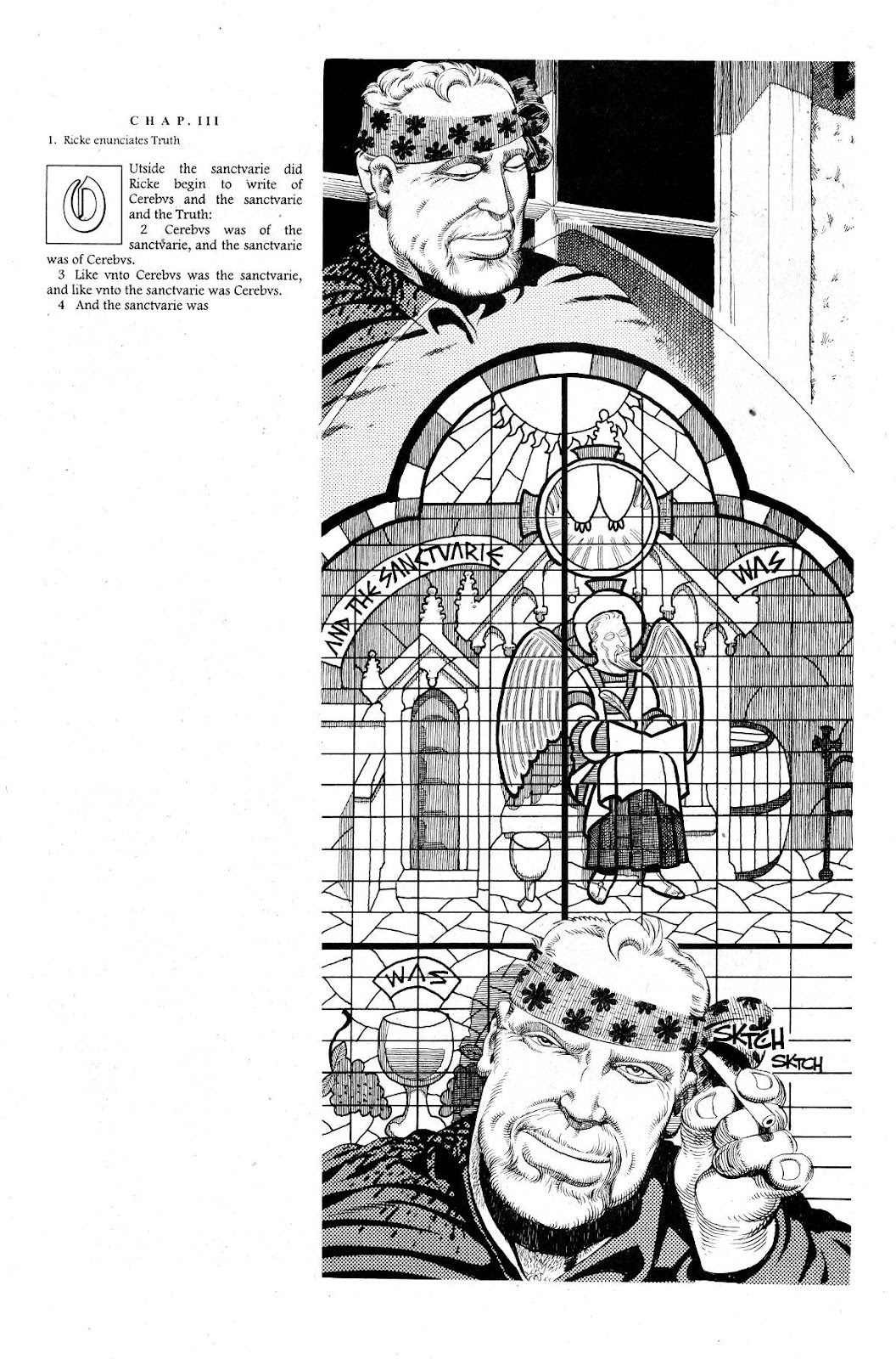 Cerebus issue 225 - Page 6