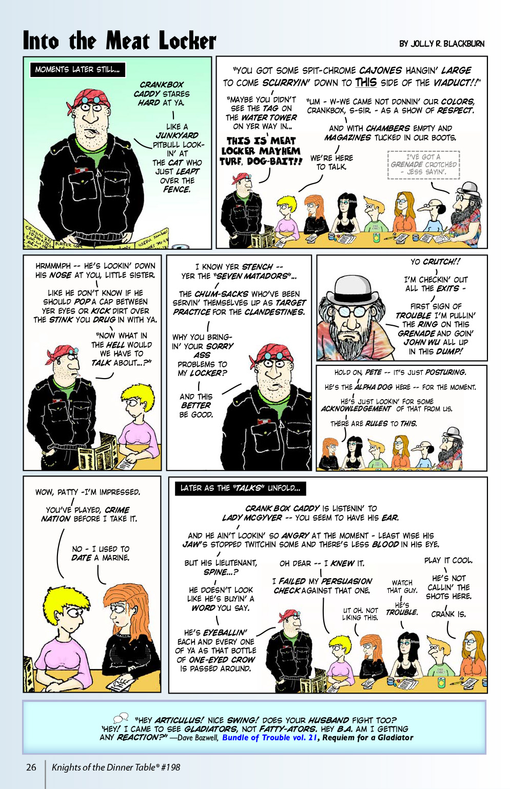 Read online Knights of the Dinner Table comic -  Issue #198 - 28
