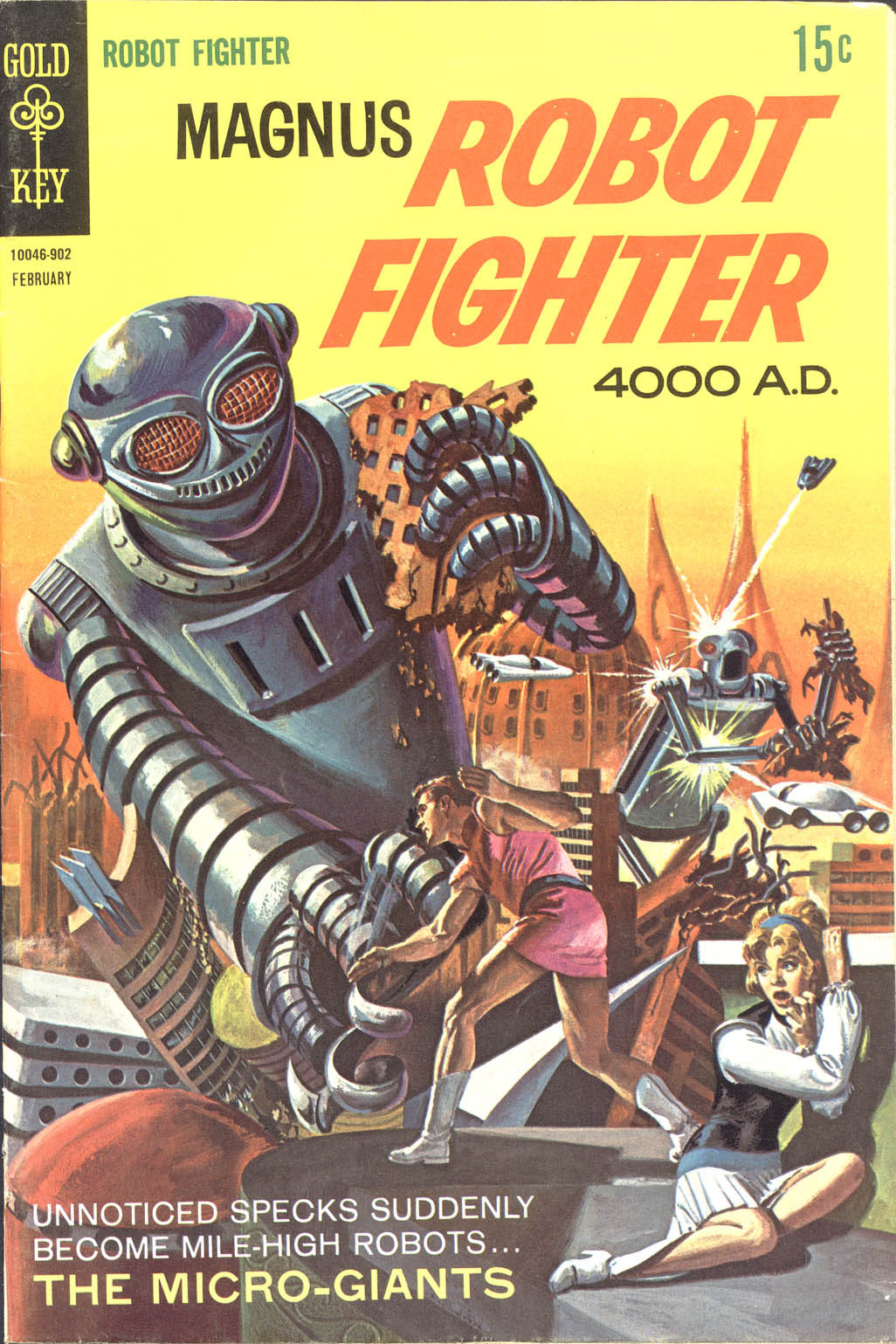 Read online Magnus, Robot Fighter 4000 AD comic -  Issue #25 - 1
