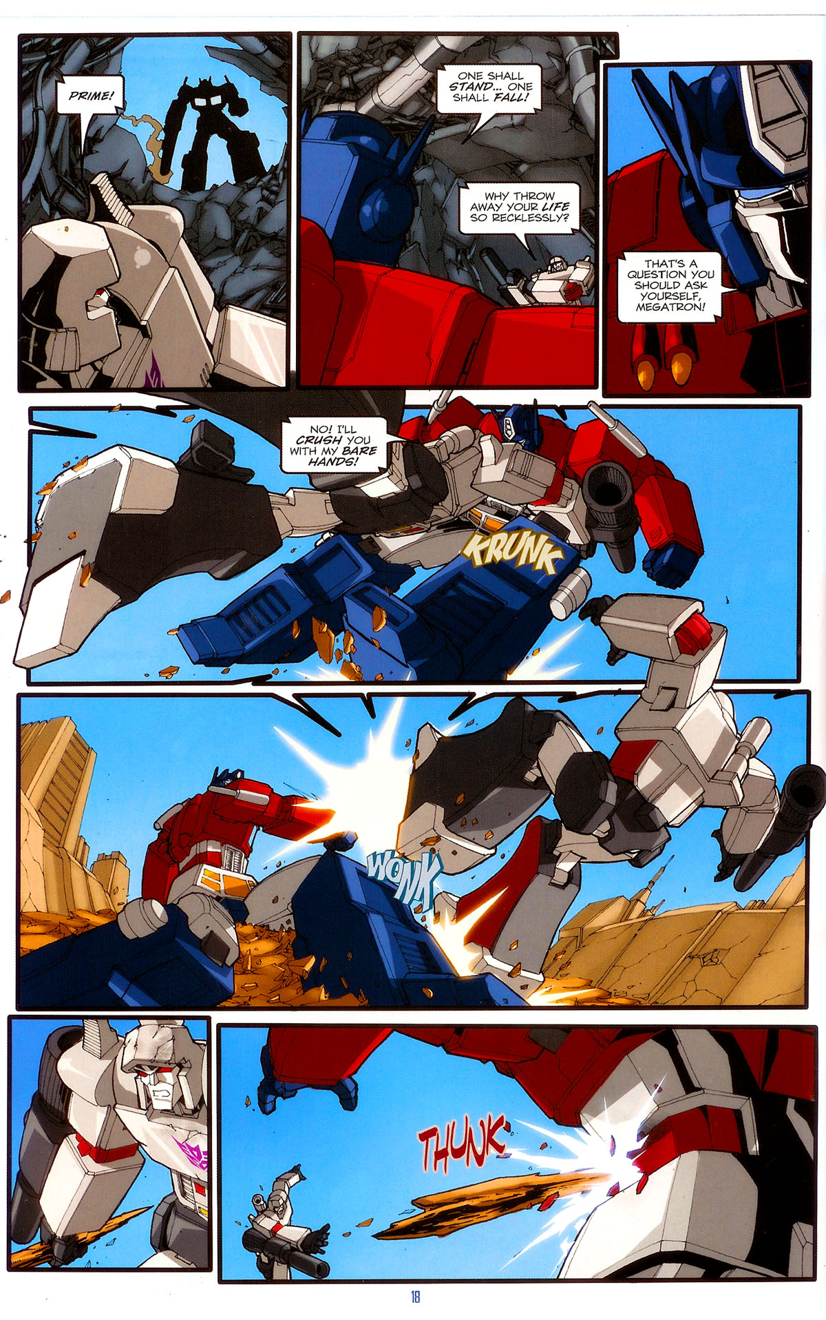 Read online The Transformers The Animated Movie comic Issue 1