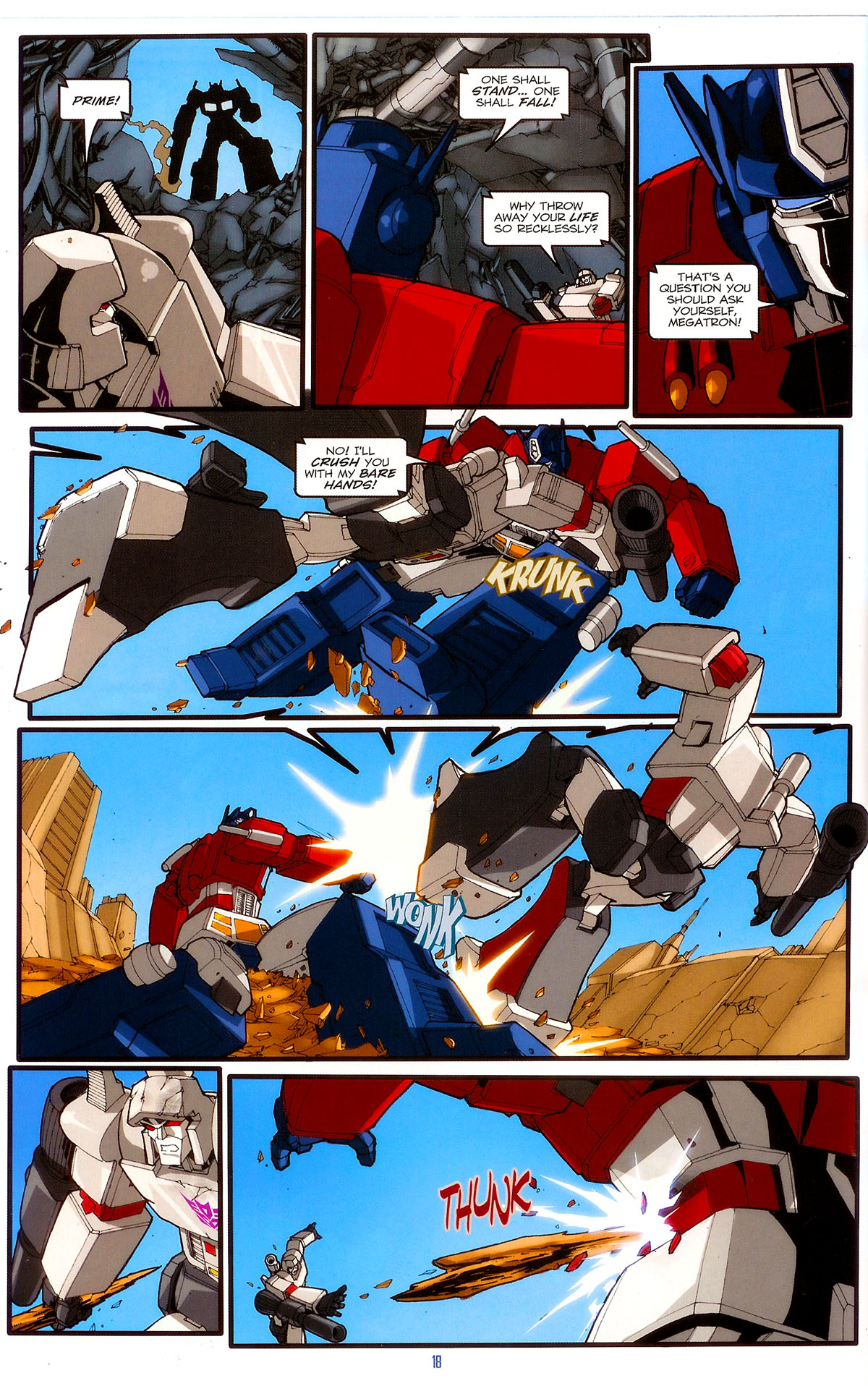 Read online The Transformers: The Animated Movie comic -  Issue #1 - 19
