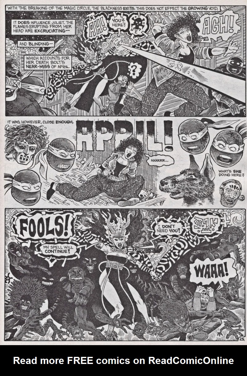 Read online Teenage Mutant Ninja Turtles (1984) comic -  Issue #42 - 26