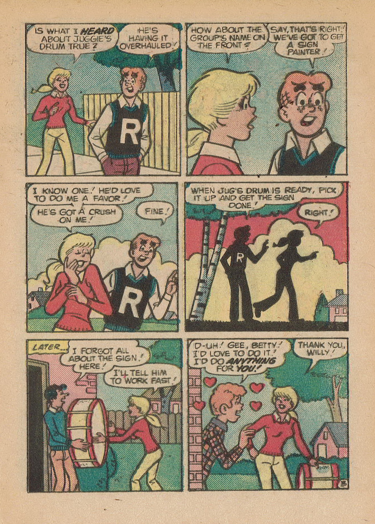 Read online Archie Digest Magazine comic -  Issue #78 - 125