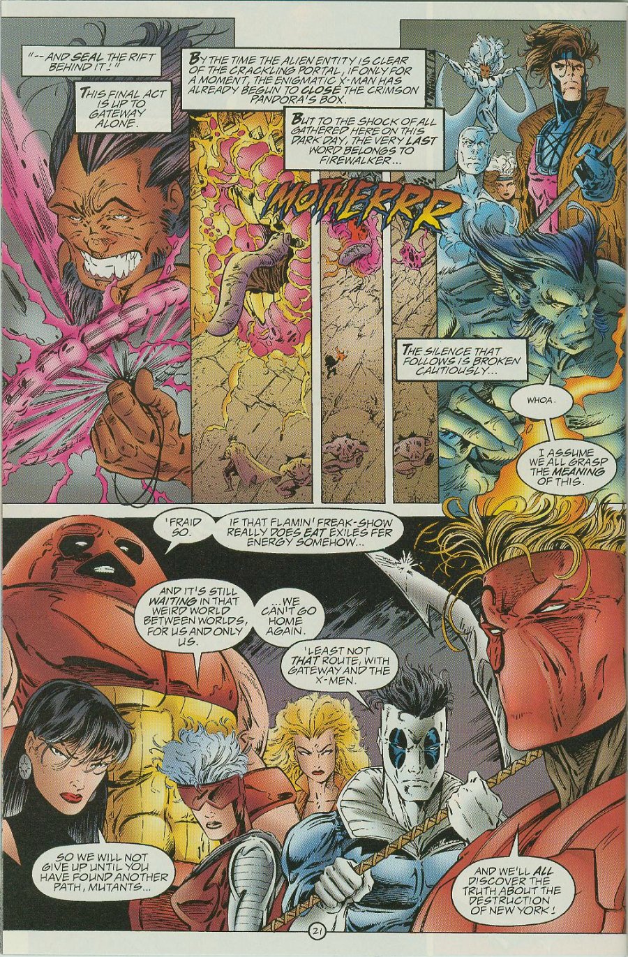Read online Mutants Vs. Ultras: First Encounters comic -  Issue # Full - 70