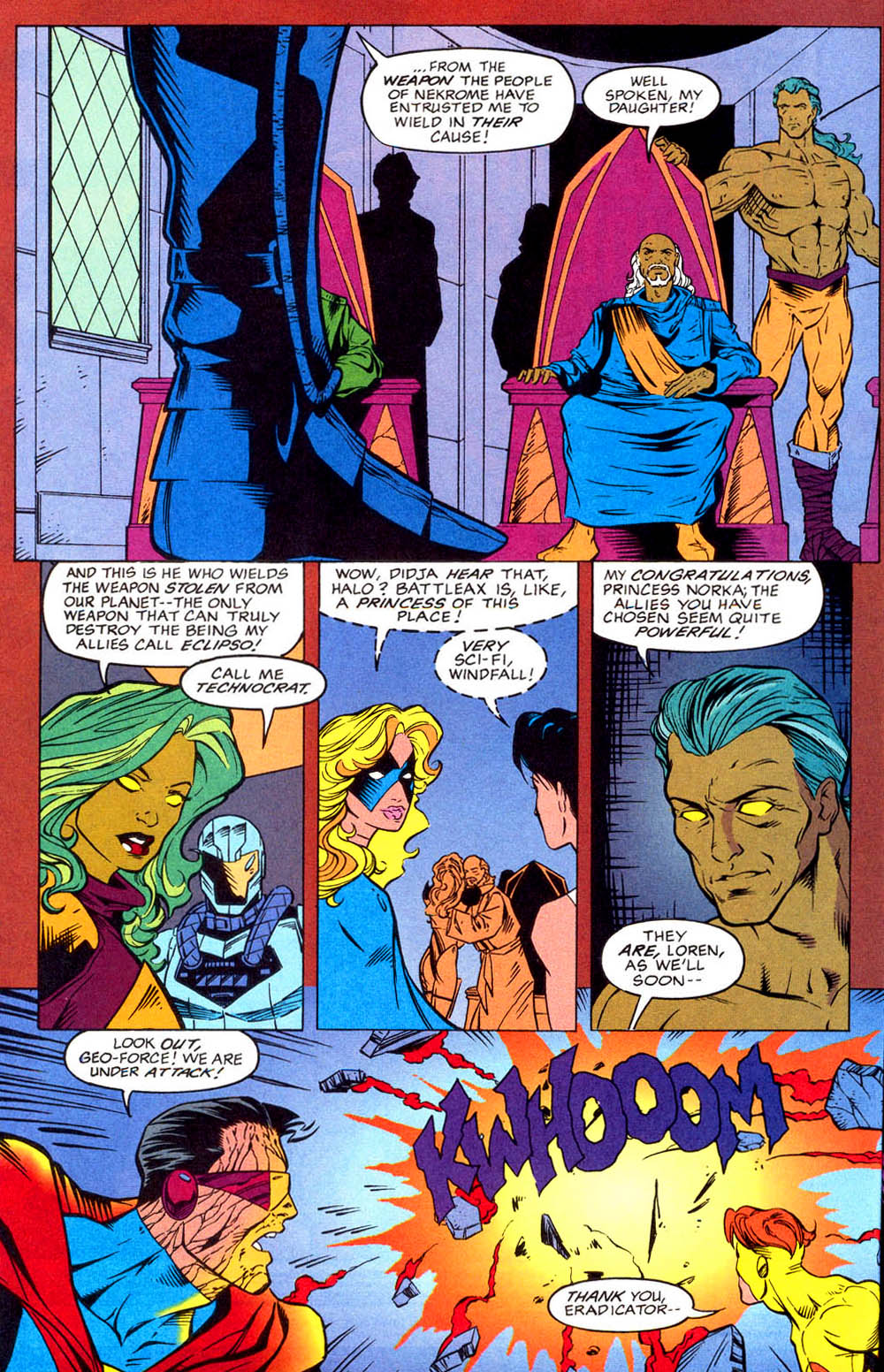 Read online Outsiders (1993) comic -  Issue #24 - 3