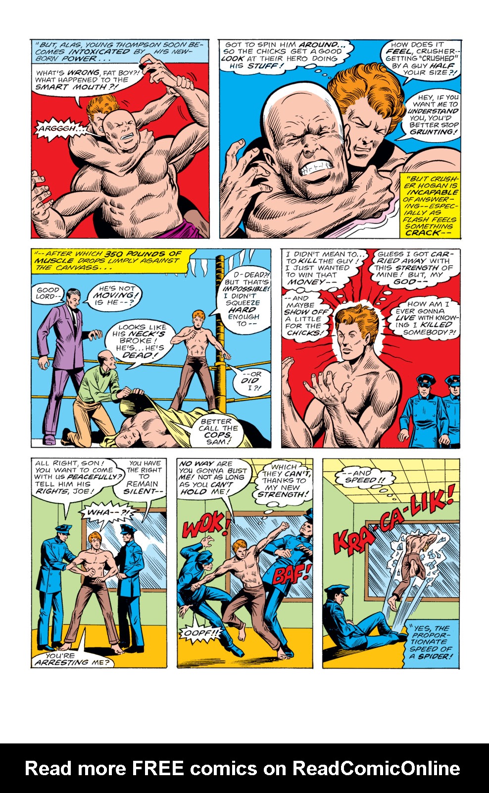 Read online What If? (1977) comic -  Issue #7 - Someone else besides Spider-Man had been bitten by a radioactive spider - 8