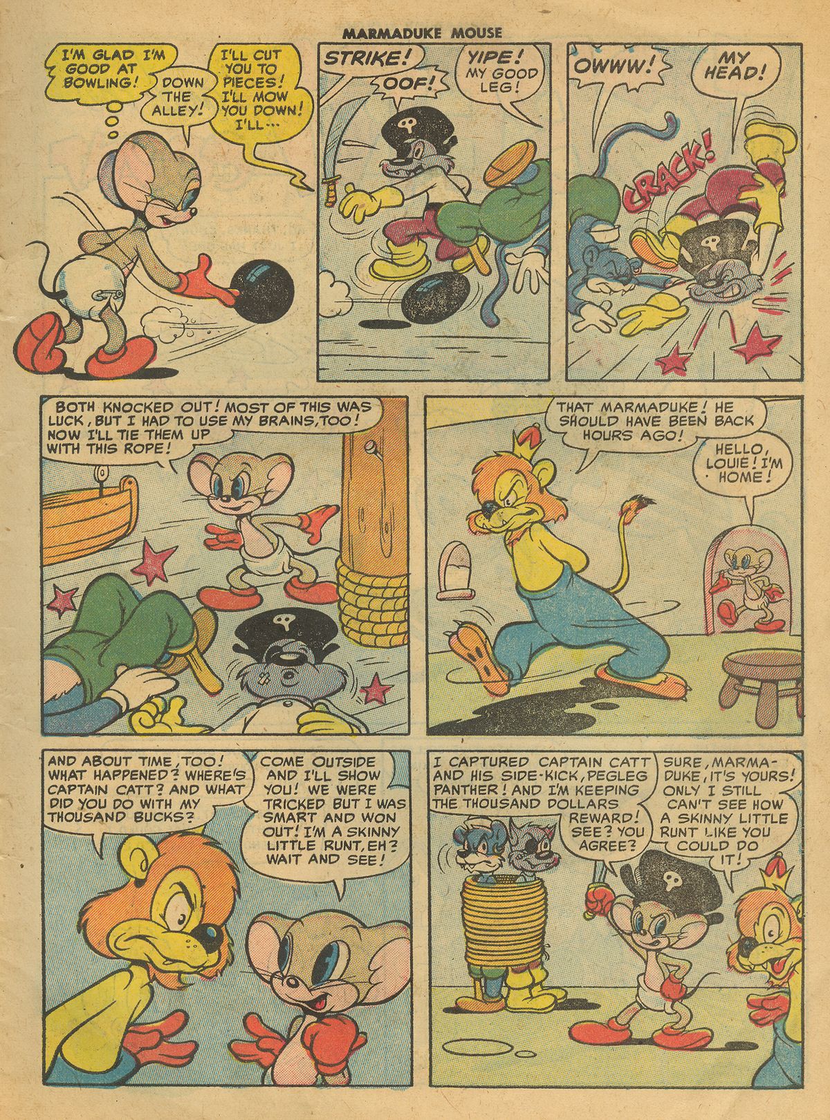 Read online Marmaduke Mouse comic -  Issue #52 - 7
