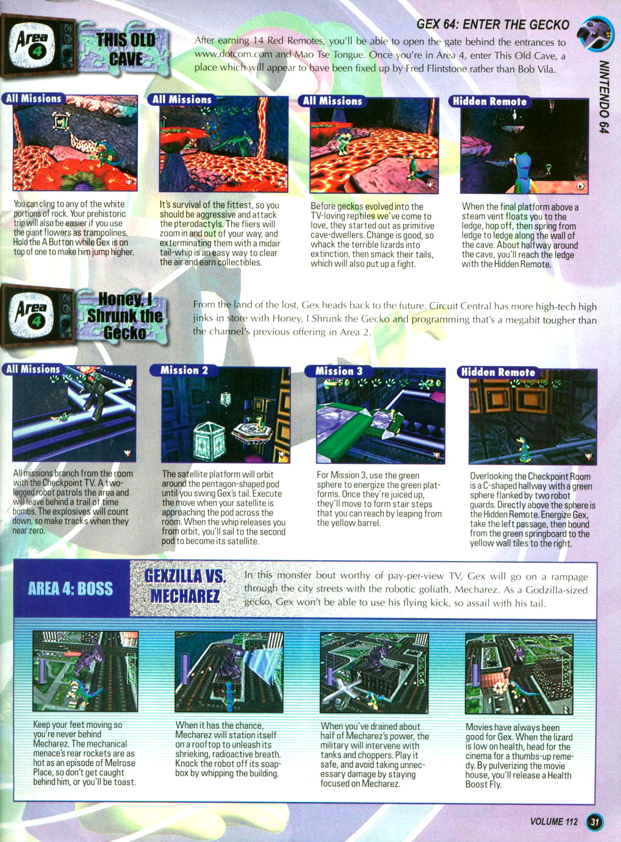 Read online Nintendo Power comic -  Issue #112 - 32