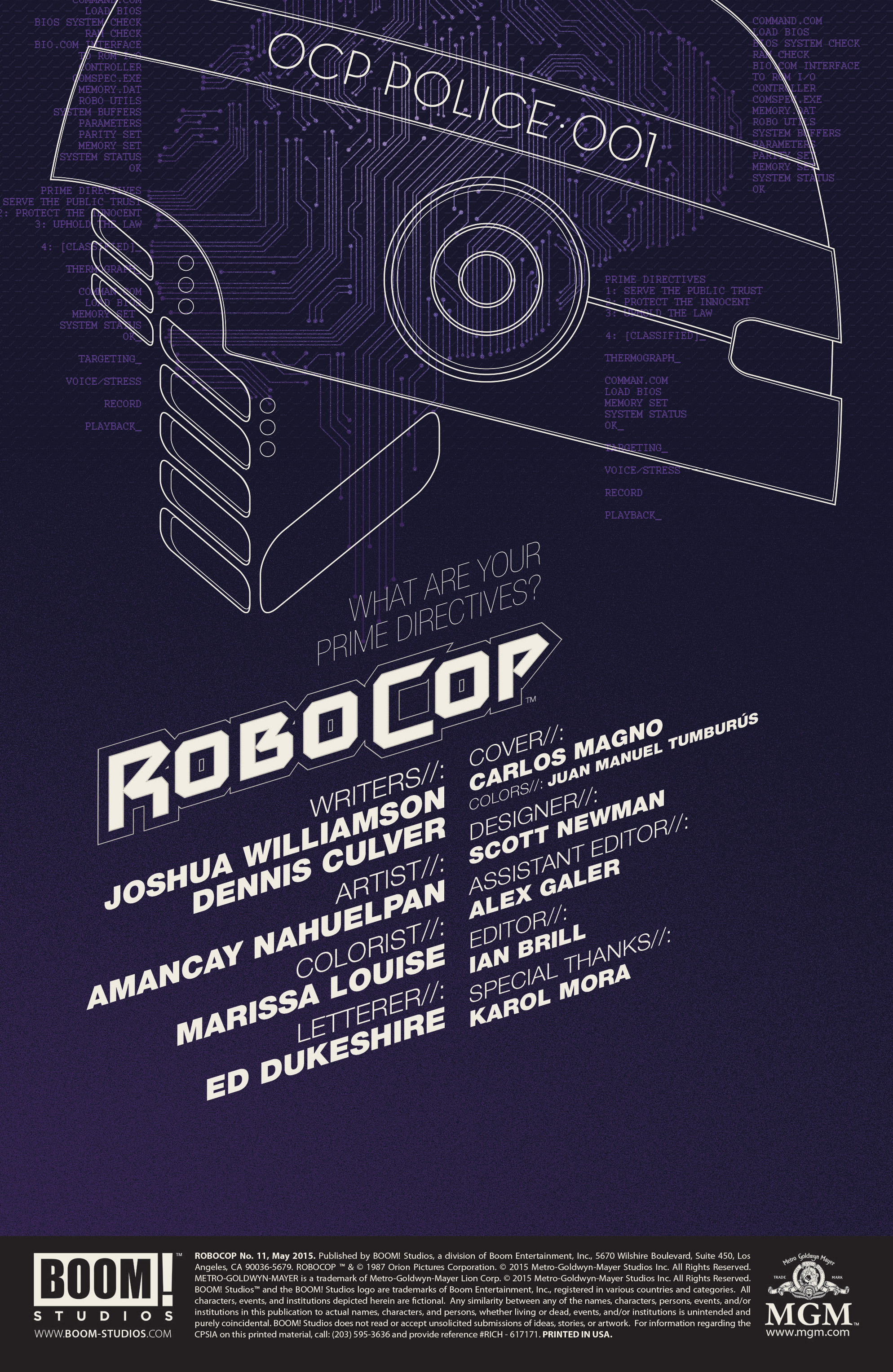 Read online RoboCop (2014) comic -  Issue #11 - 2