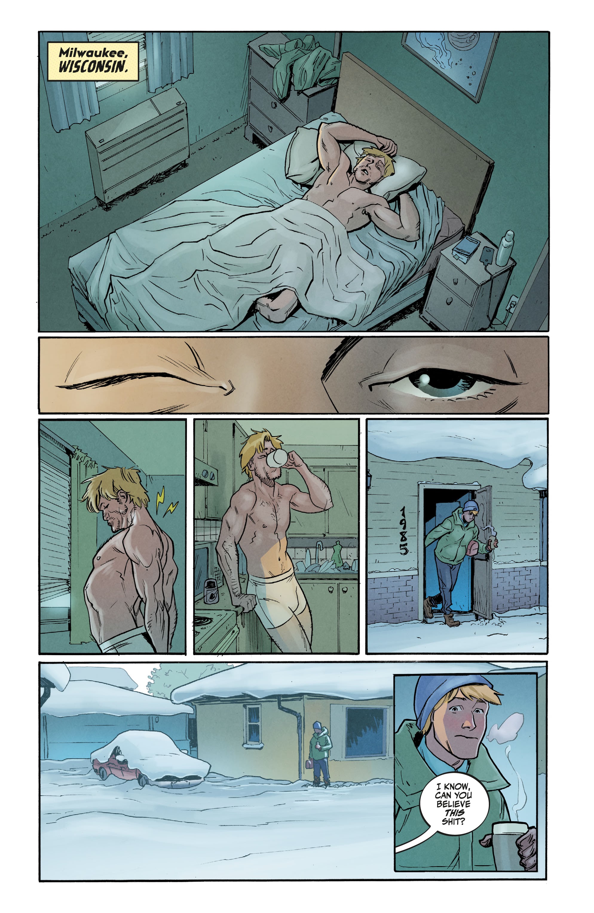 Read online The Blue Flame comic -  Issue #1 - 11