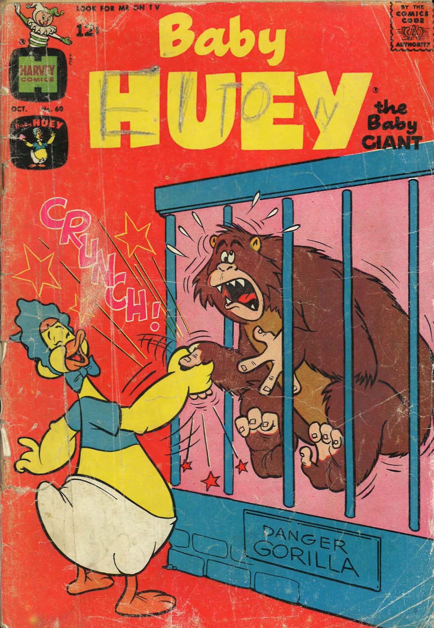 Read online Baby Huey, the Baby Giant comic -  Issue #60 - 1